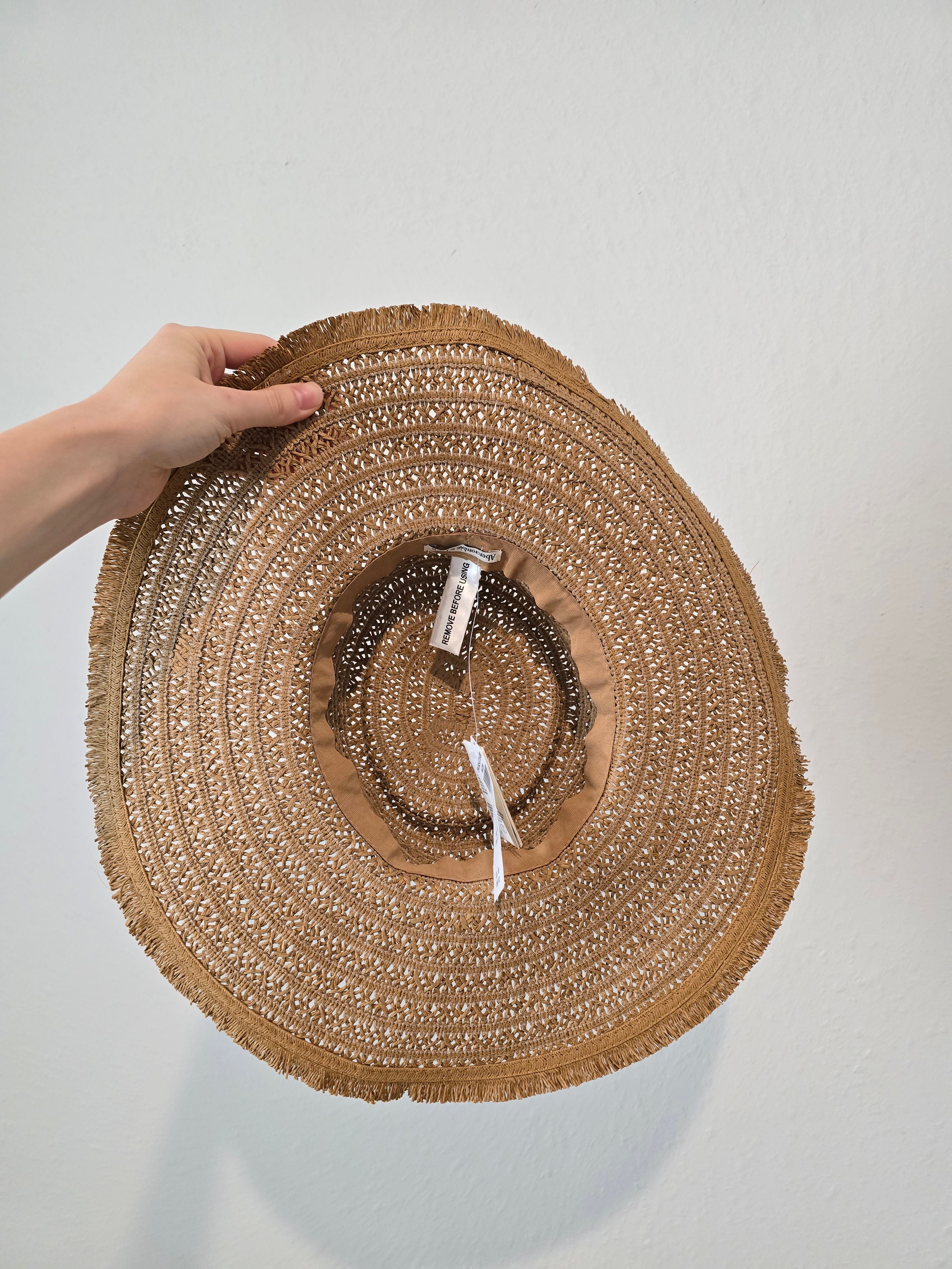 NEW Abercrombie Straw Hat