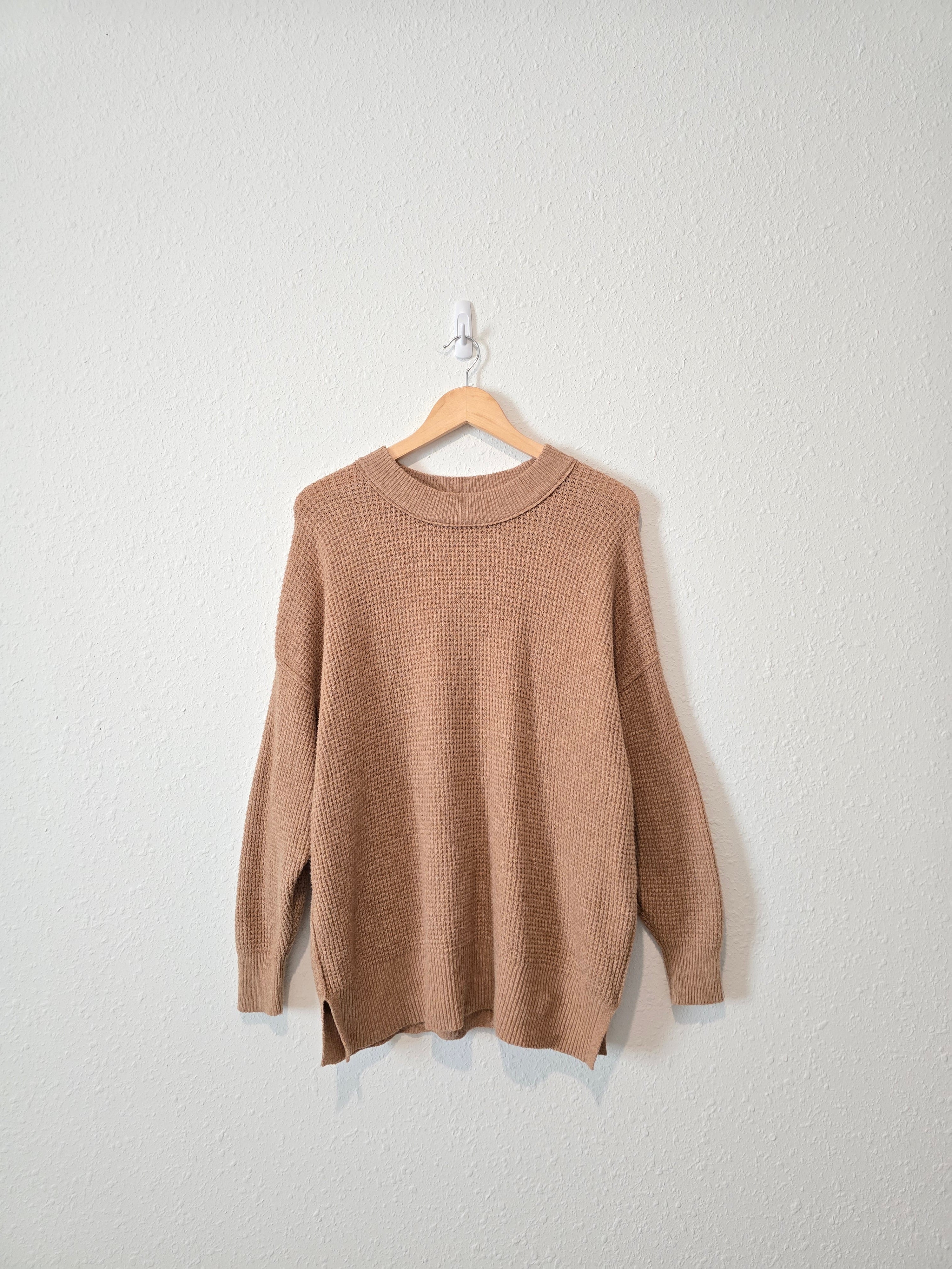 Aerie Oversized Waffle Sweater (XS)