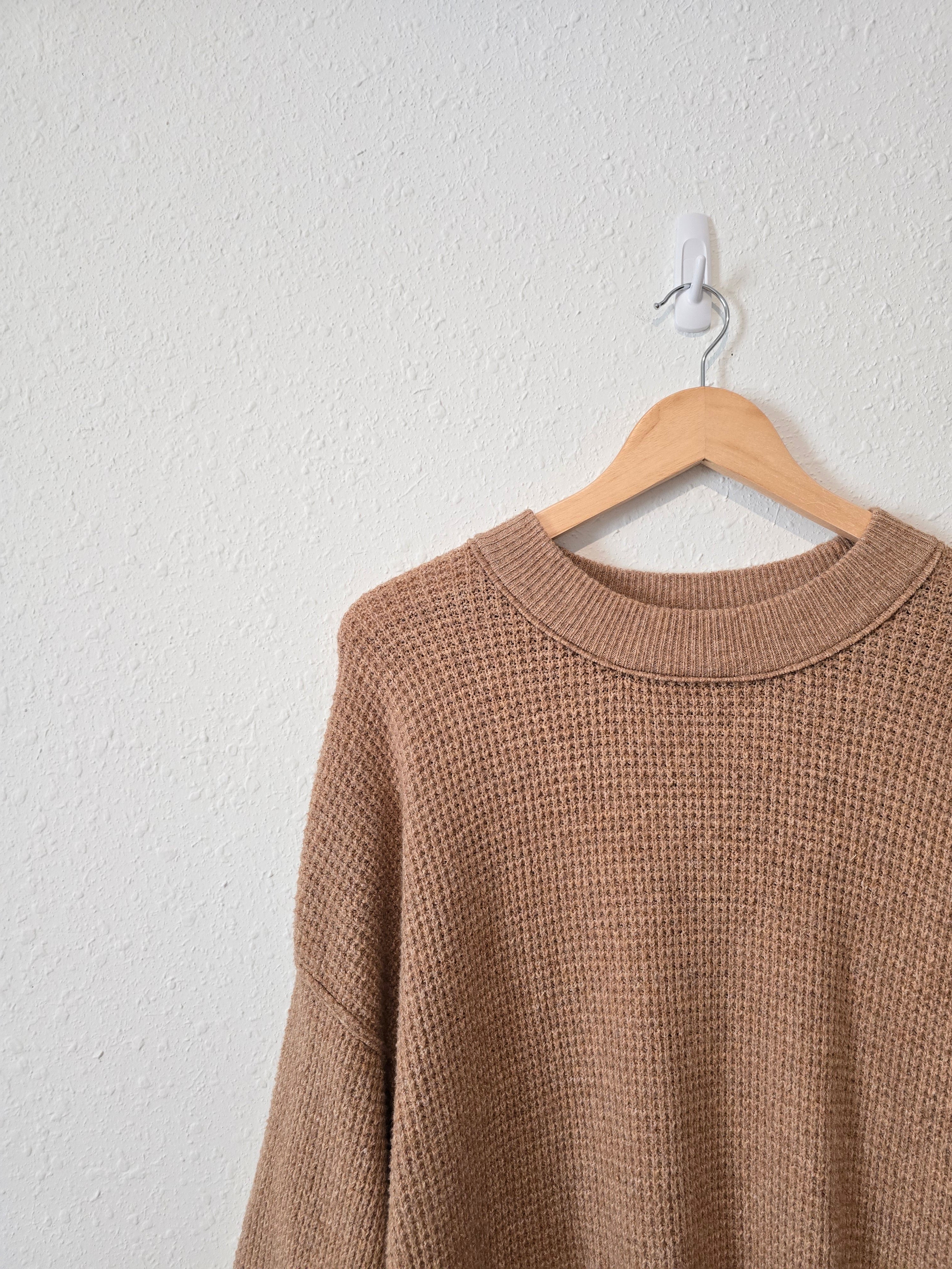 Aerie Oversized Waffle Sweater (XS)