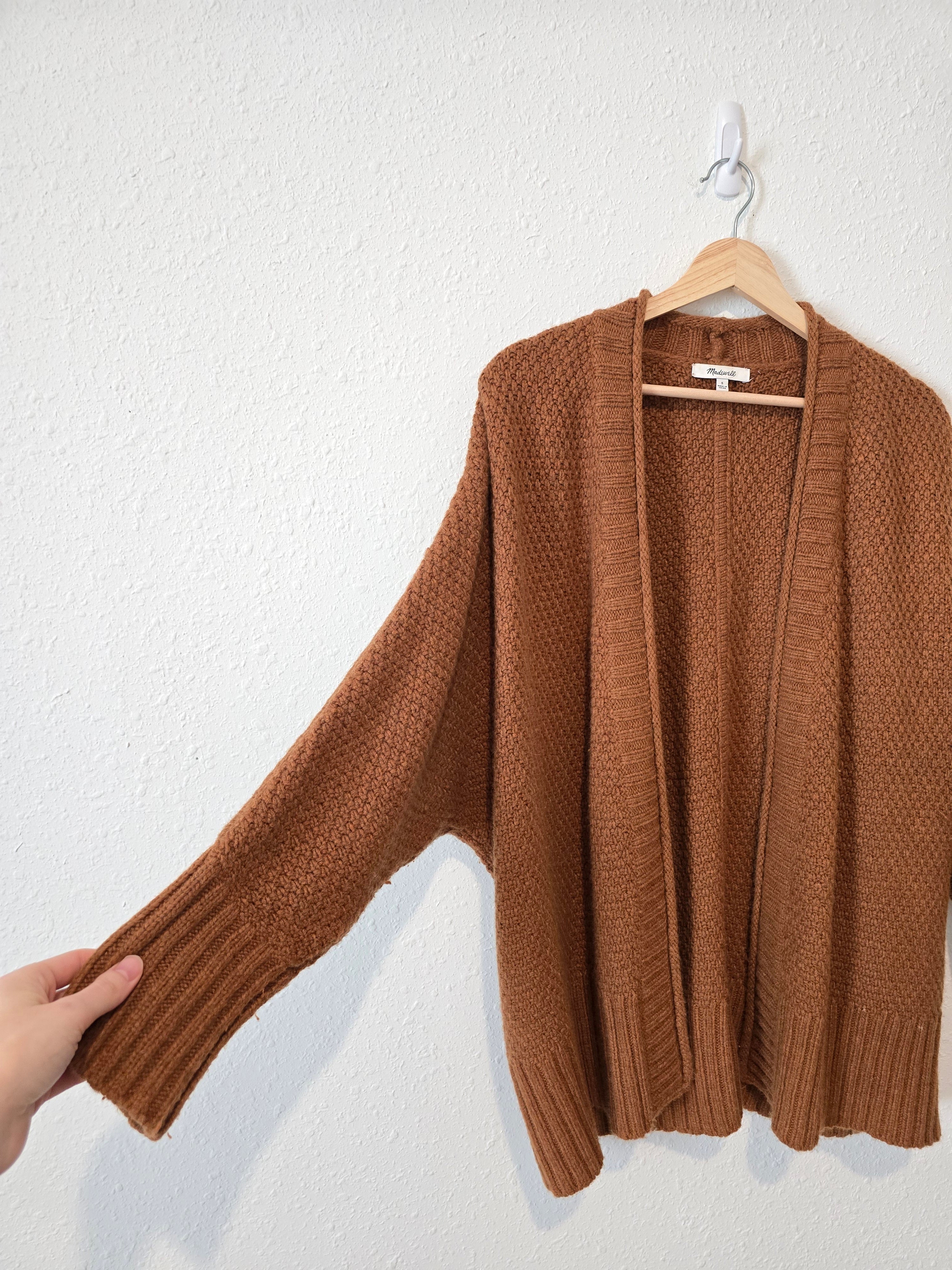 Madewell Burnt Orange Cardigan (S)