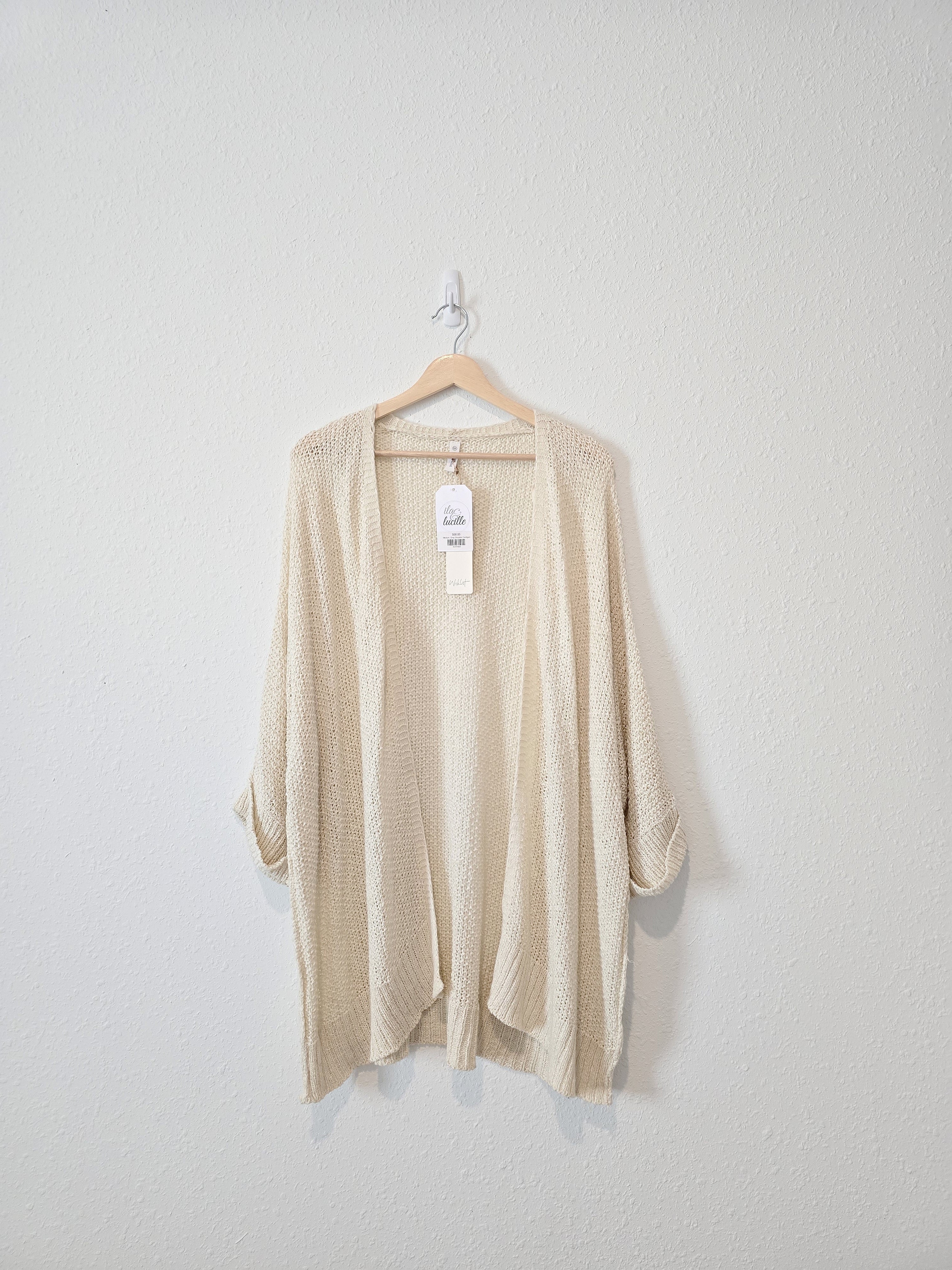 NEW Textured Slouchy Cardigan (M)