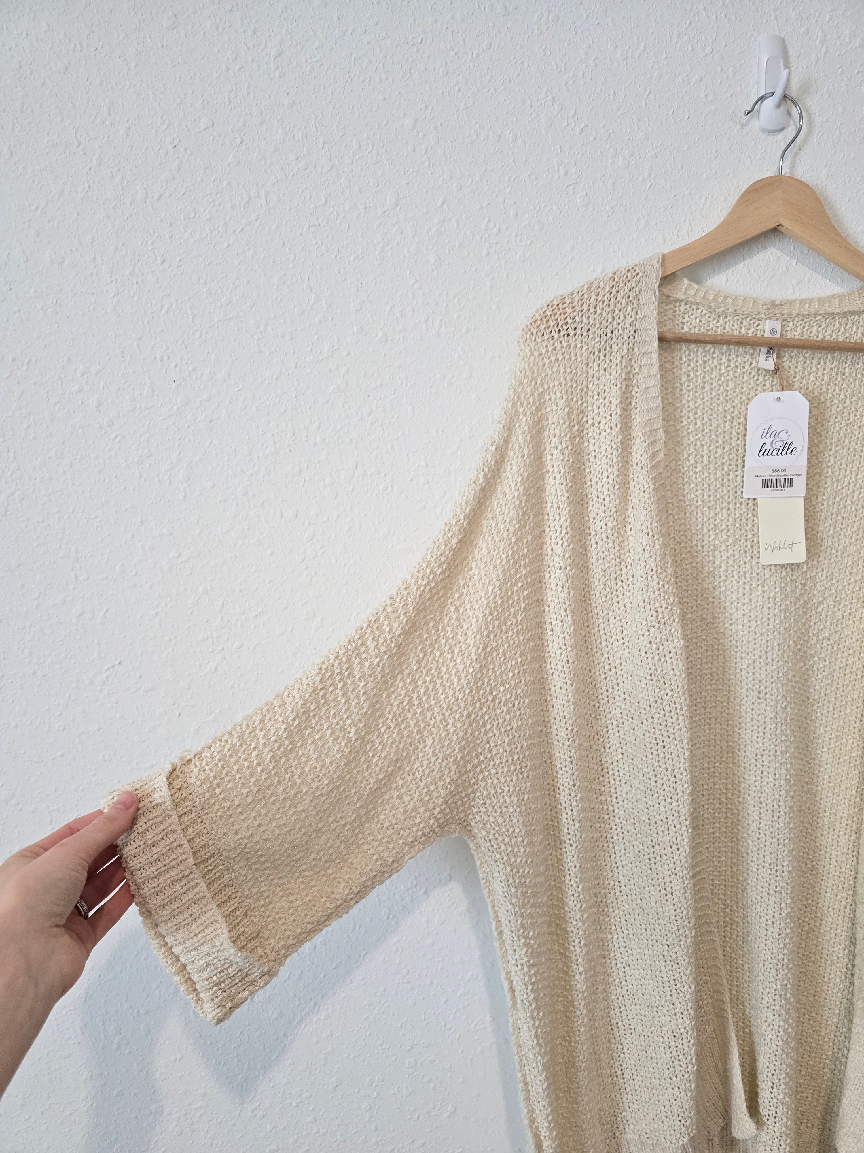 NEW Textured Slouchy Cardigan (M)
