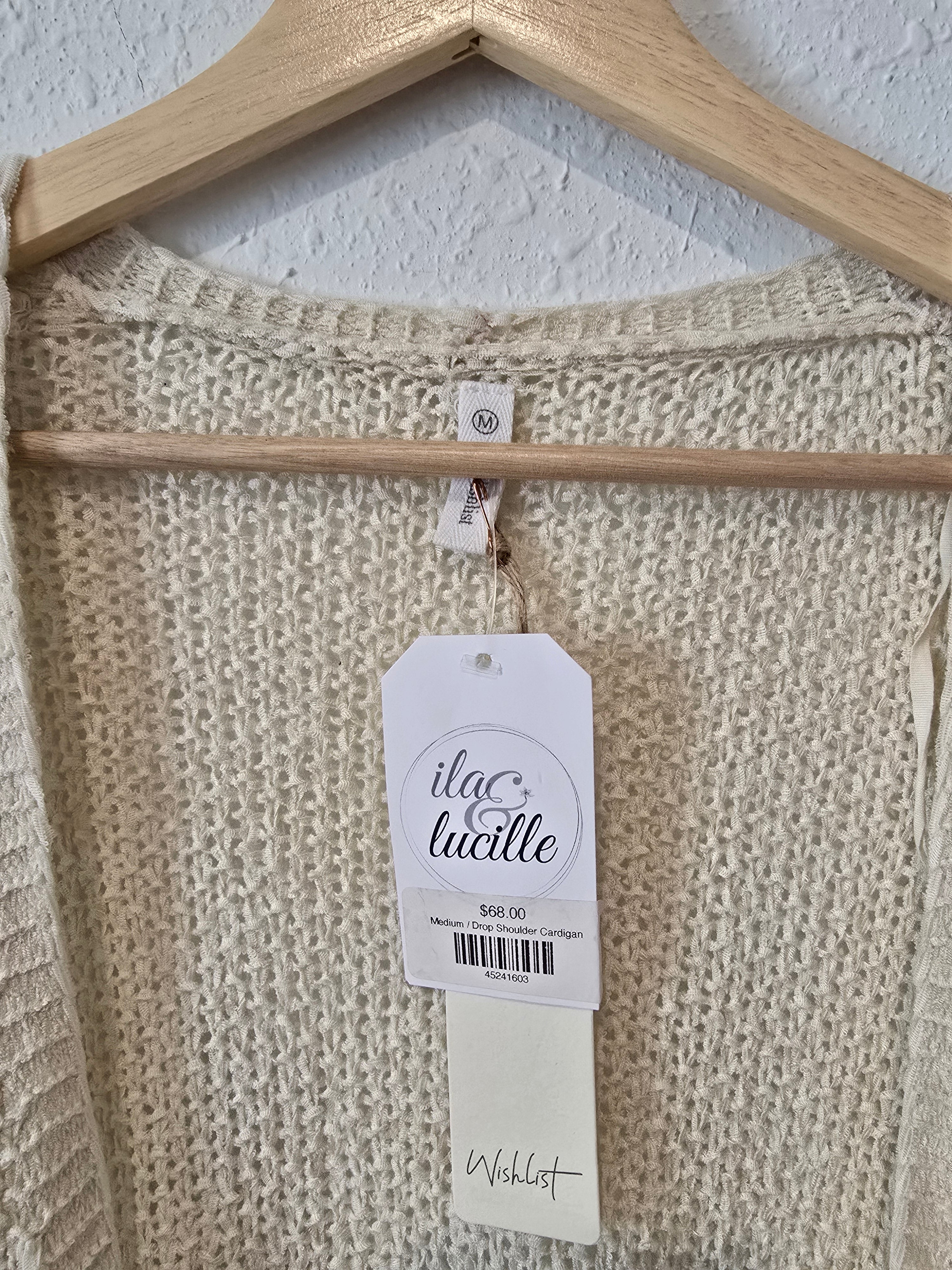 NEW Textured Slouchy Cardigan (M)