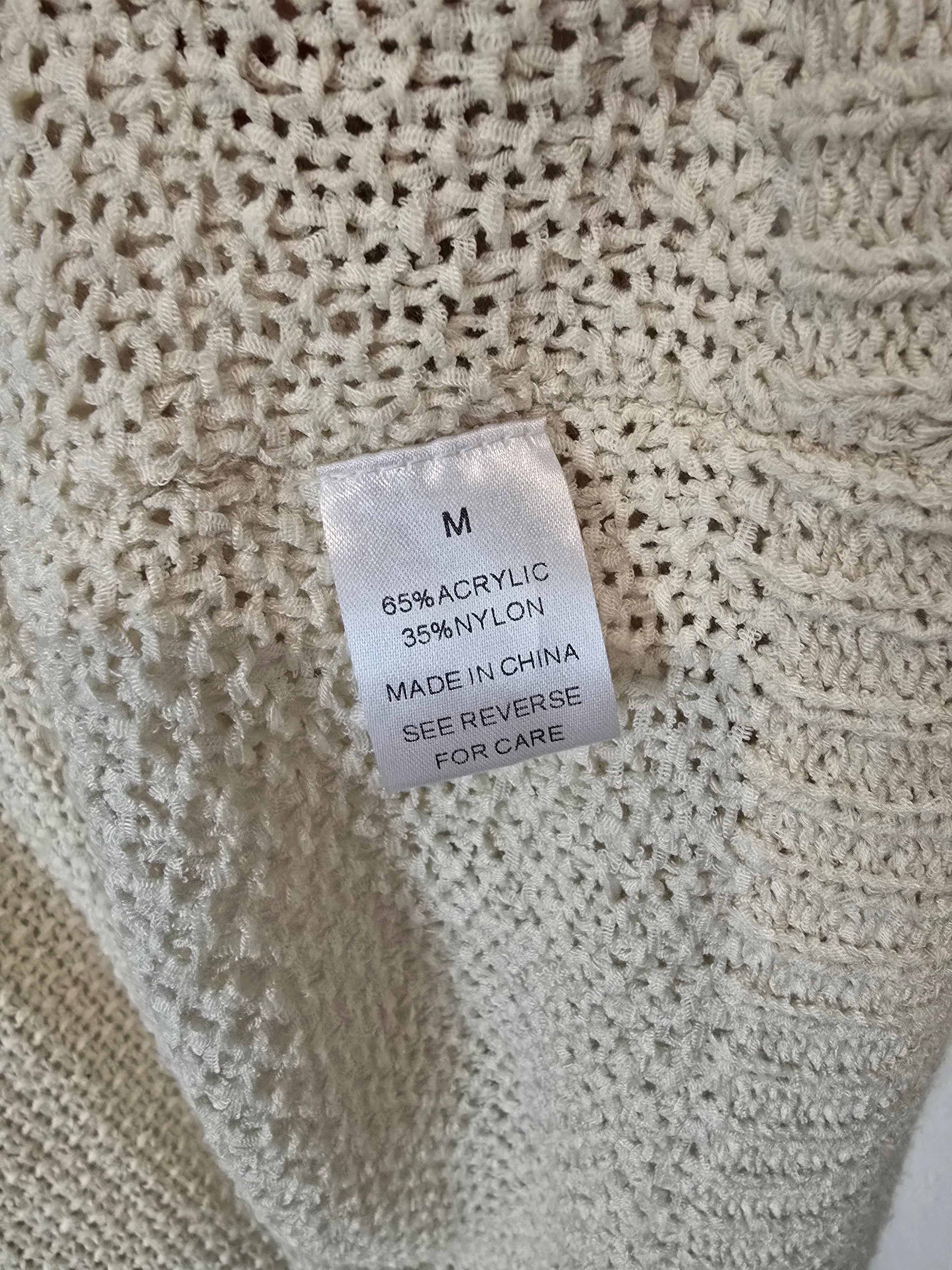 NEW Textured Slouchy Cardigan (M)