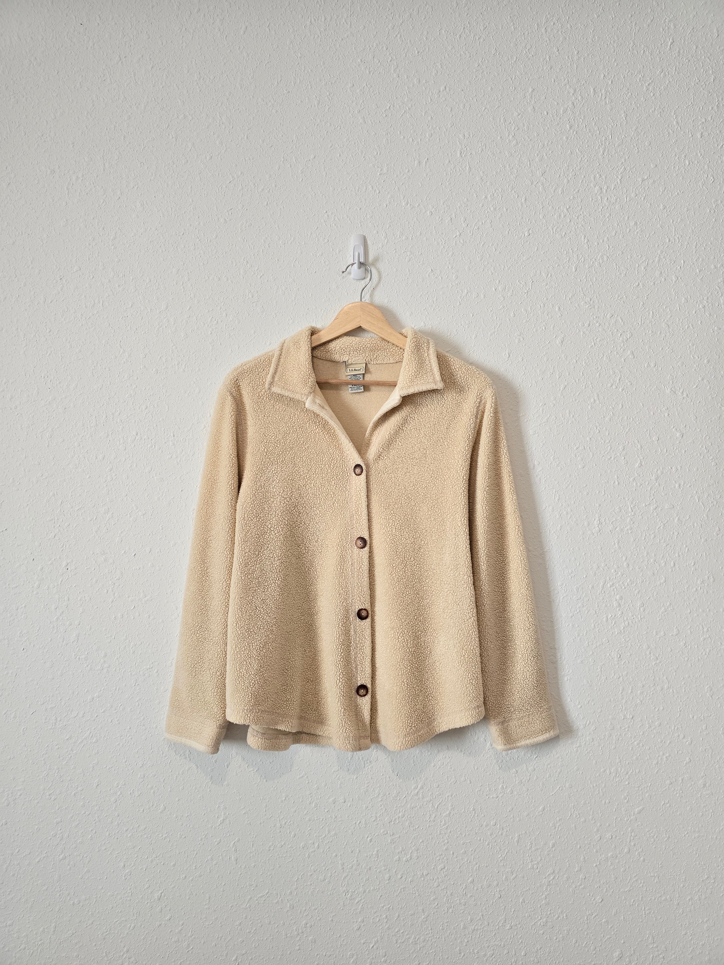 Vintage LL Bean Sherpa Button Up (M)