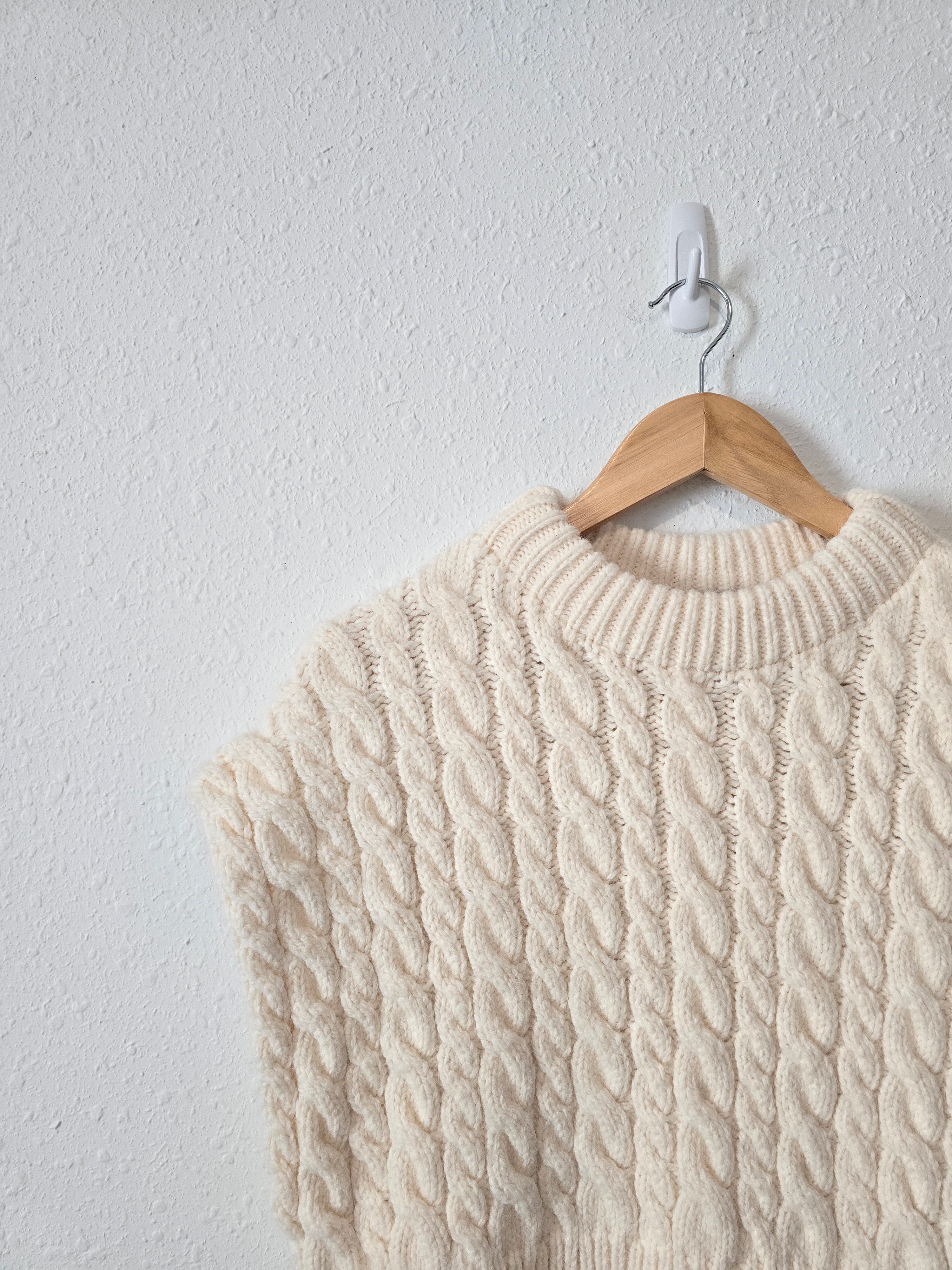 Zara Cable Knit Sweater Vest (L)