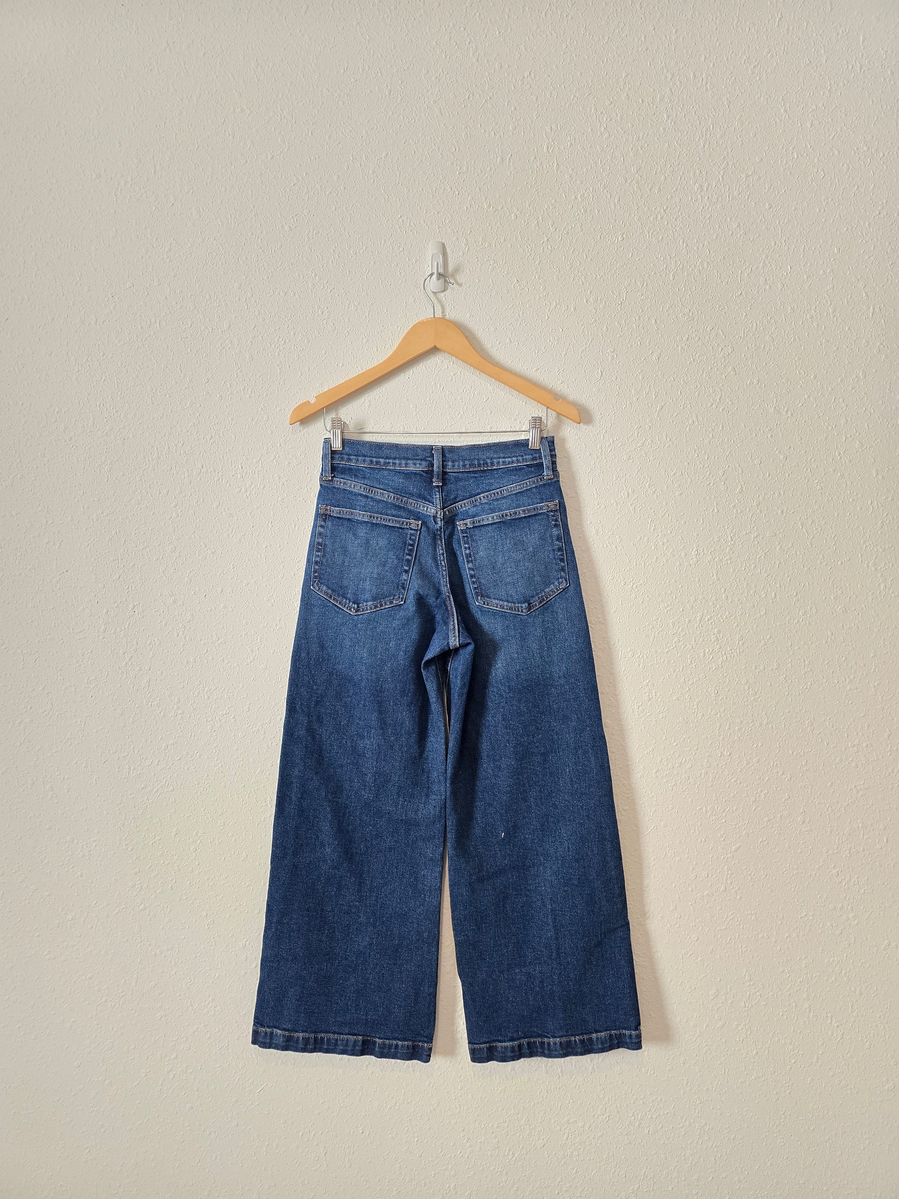 Dark Wash Wide Leg Jeans (2/26P)