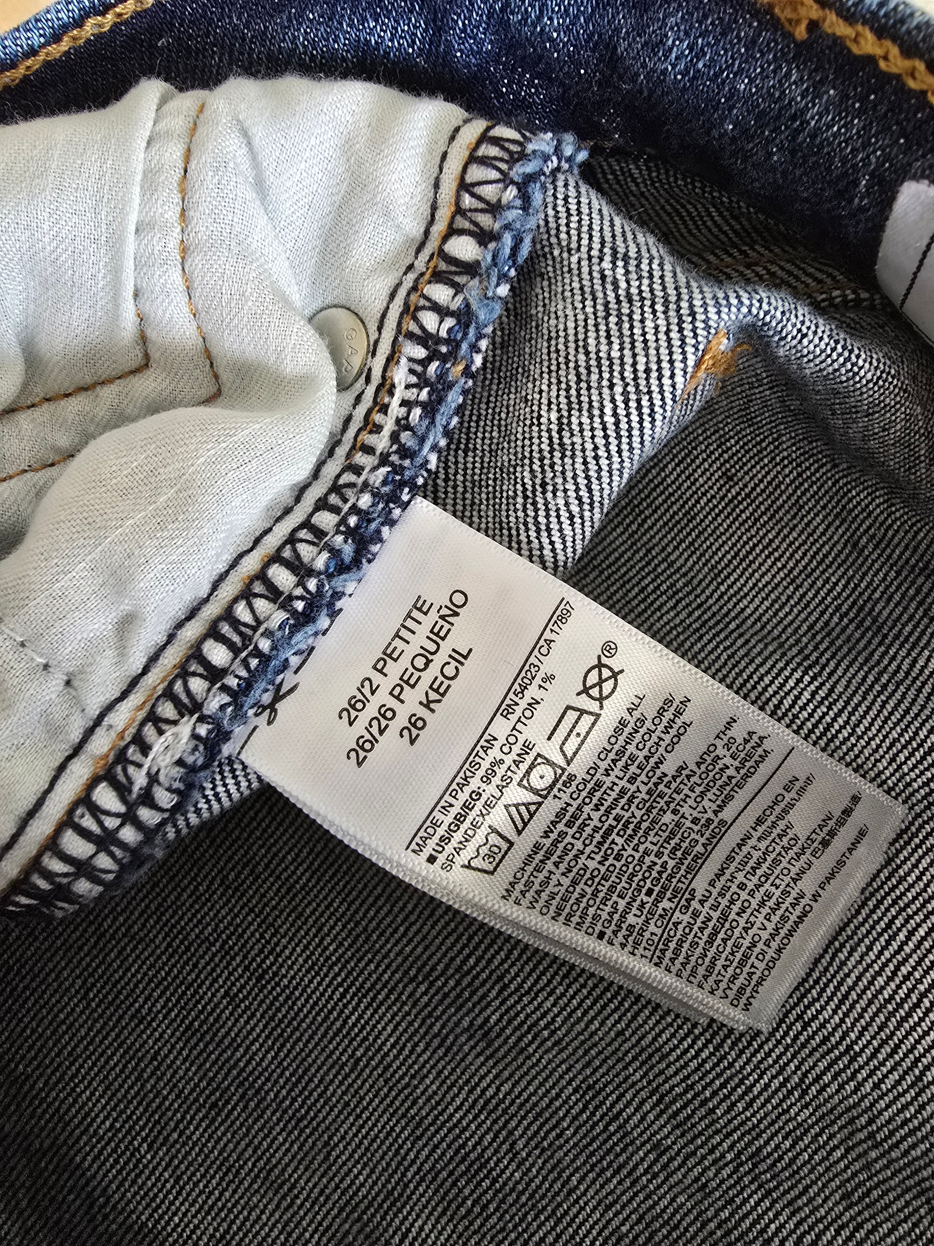 Dark Wash Wide Leg Jeans (2/26P)