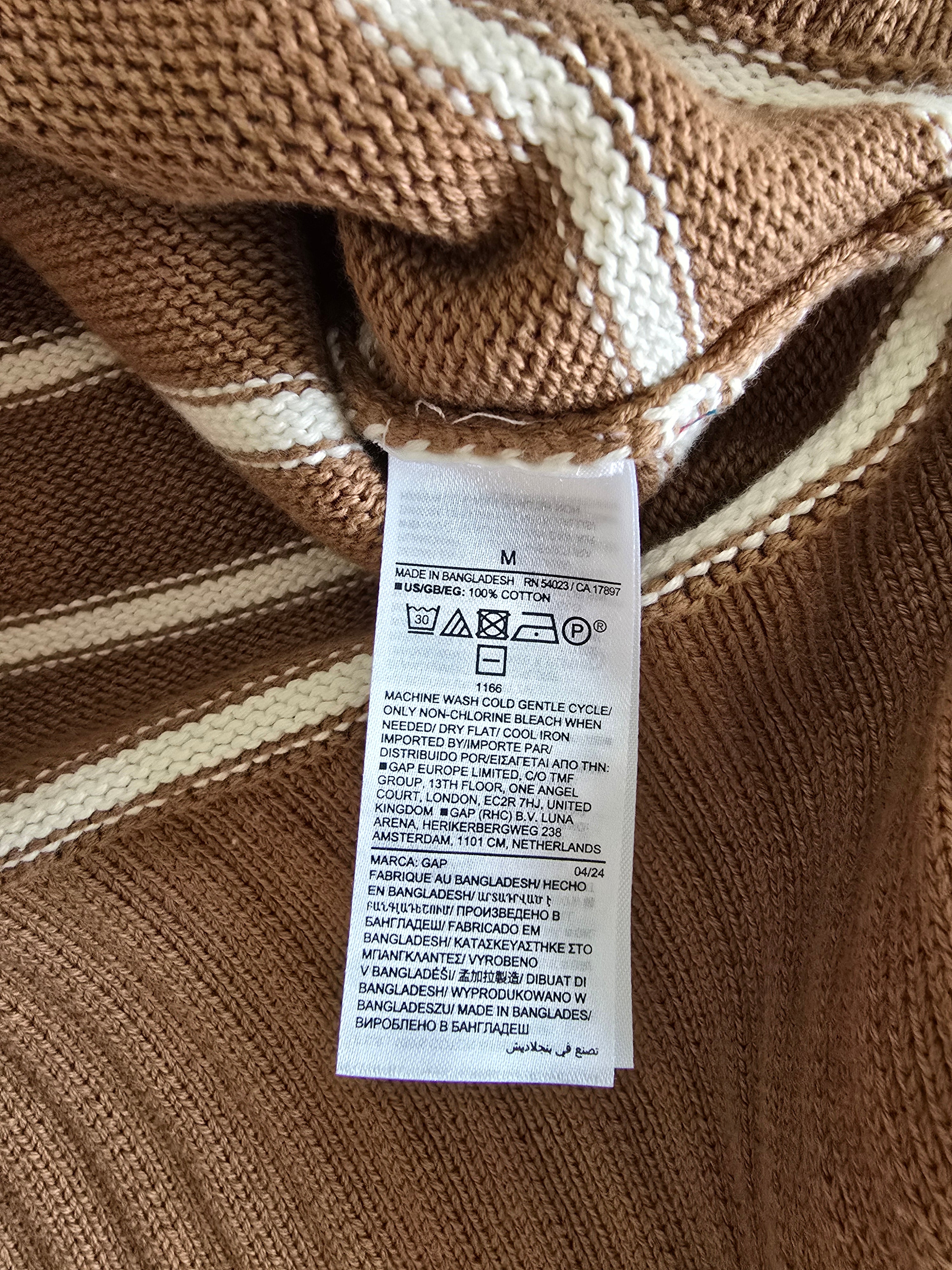Gap Brown Striped Sweater (M)