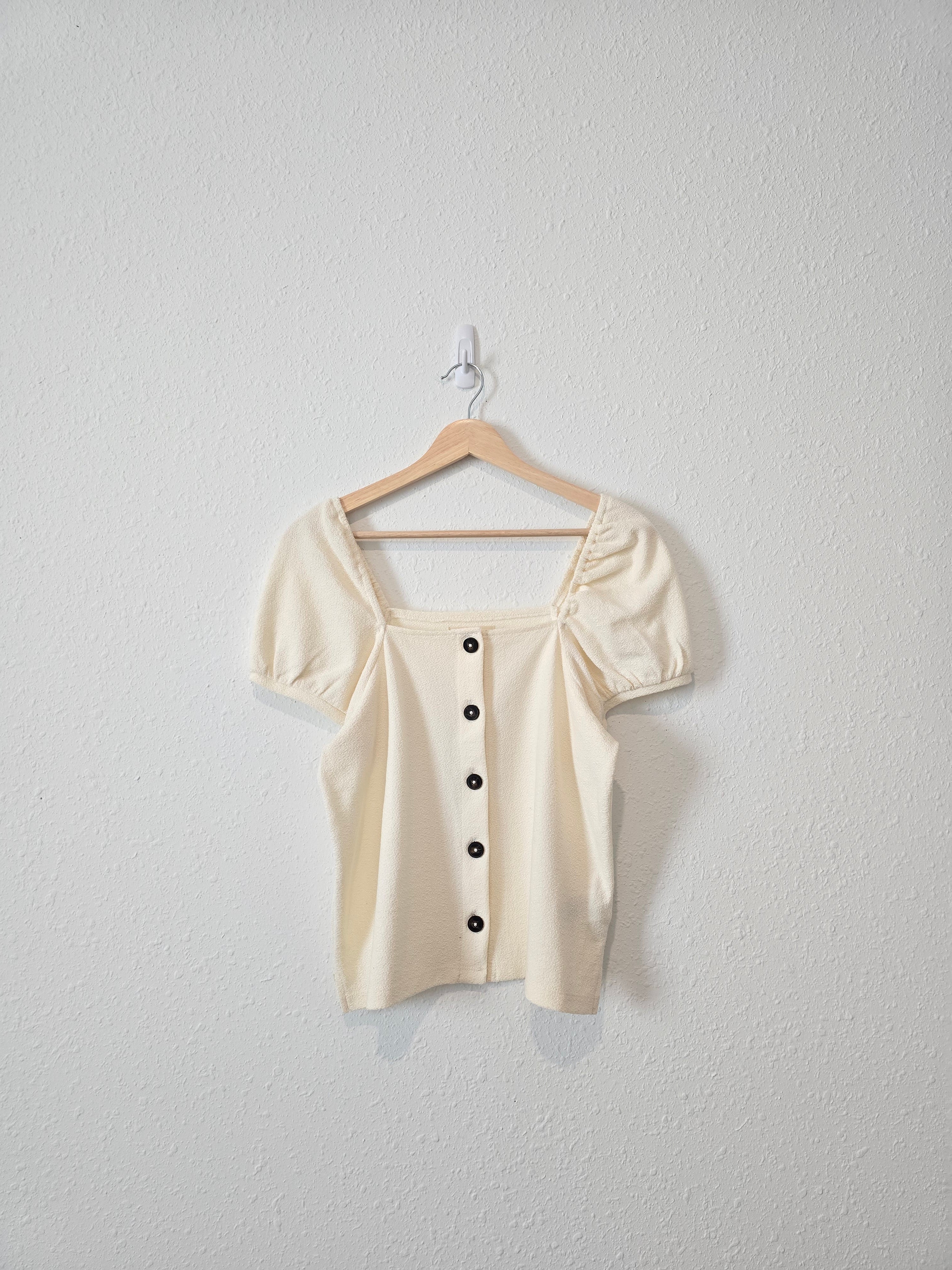 Madewell Square Neck Top (S)