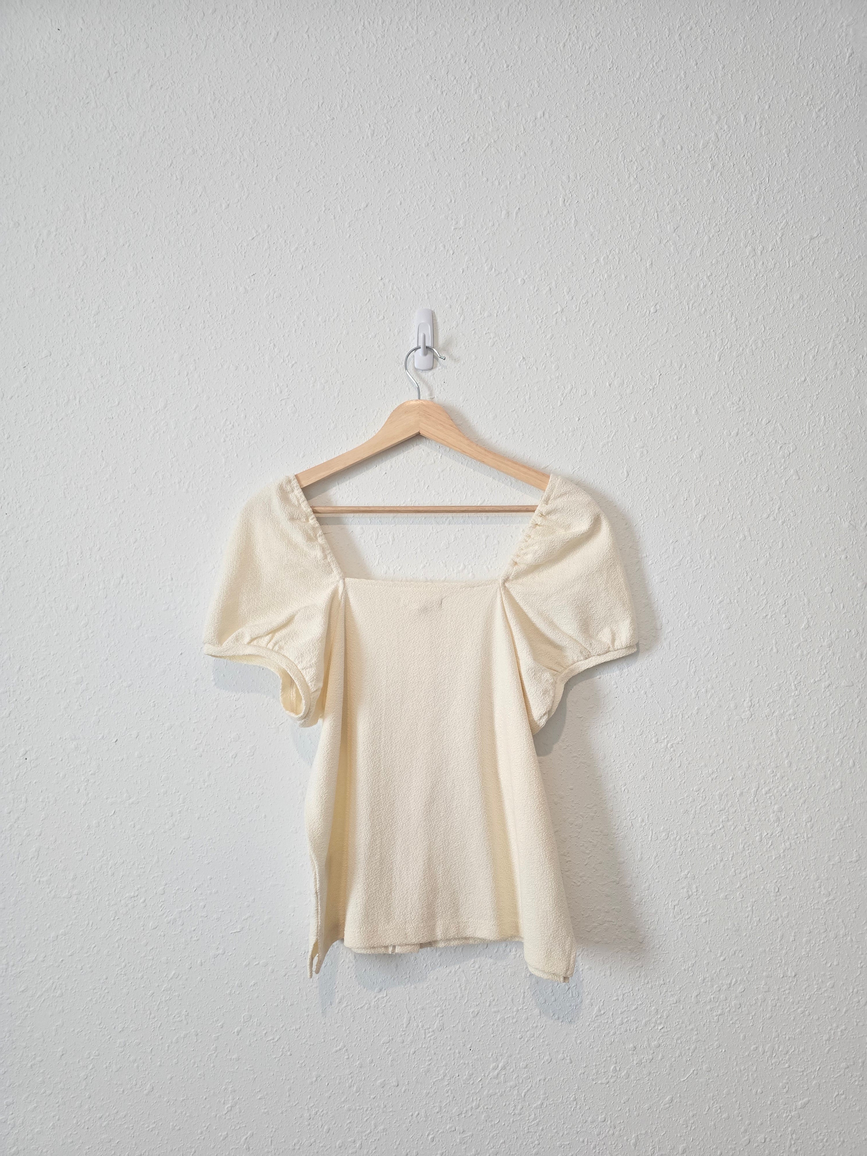 Madewell Square Neck Top (S)