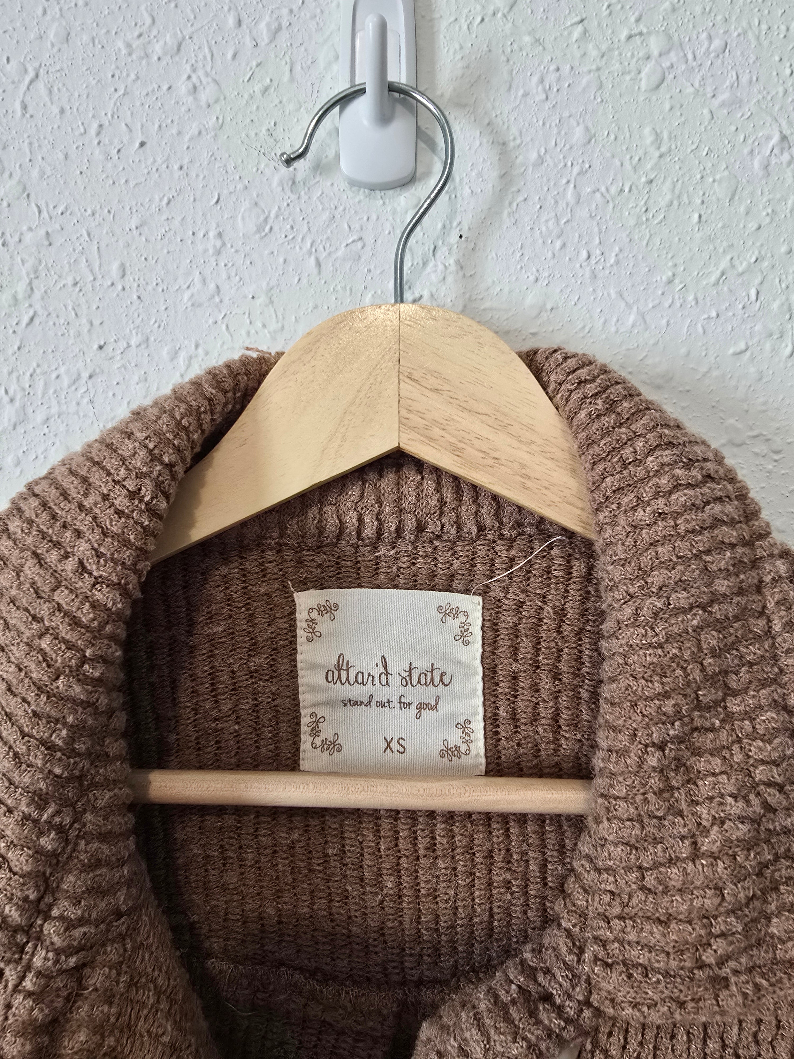 Altar'd State Brown Shacket (XS)
