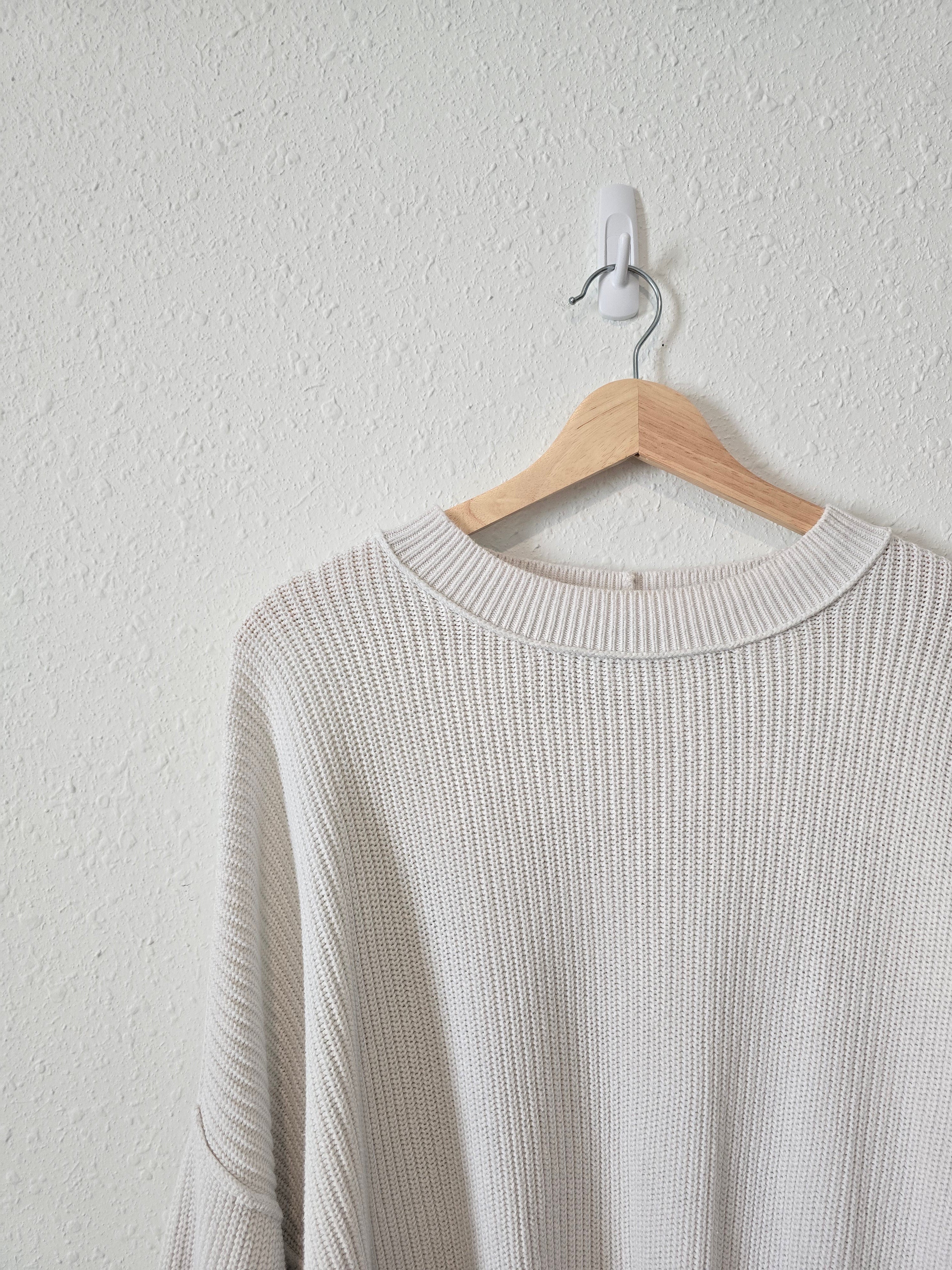 Aerie Oversized Ribbed Sweater (M)
