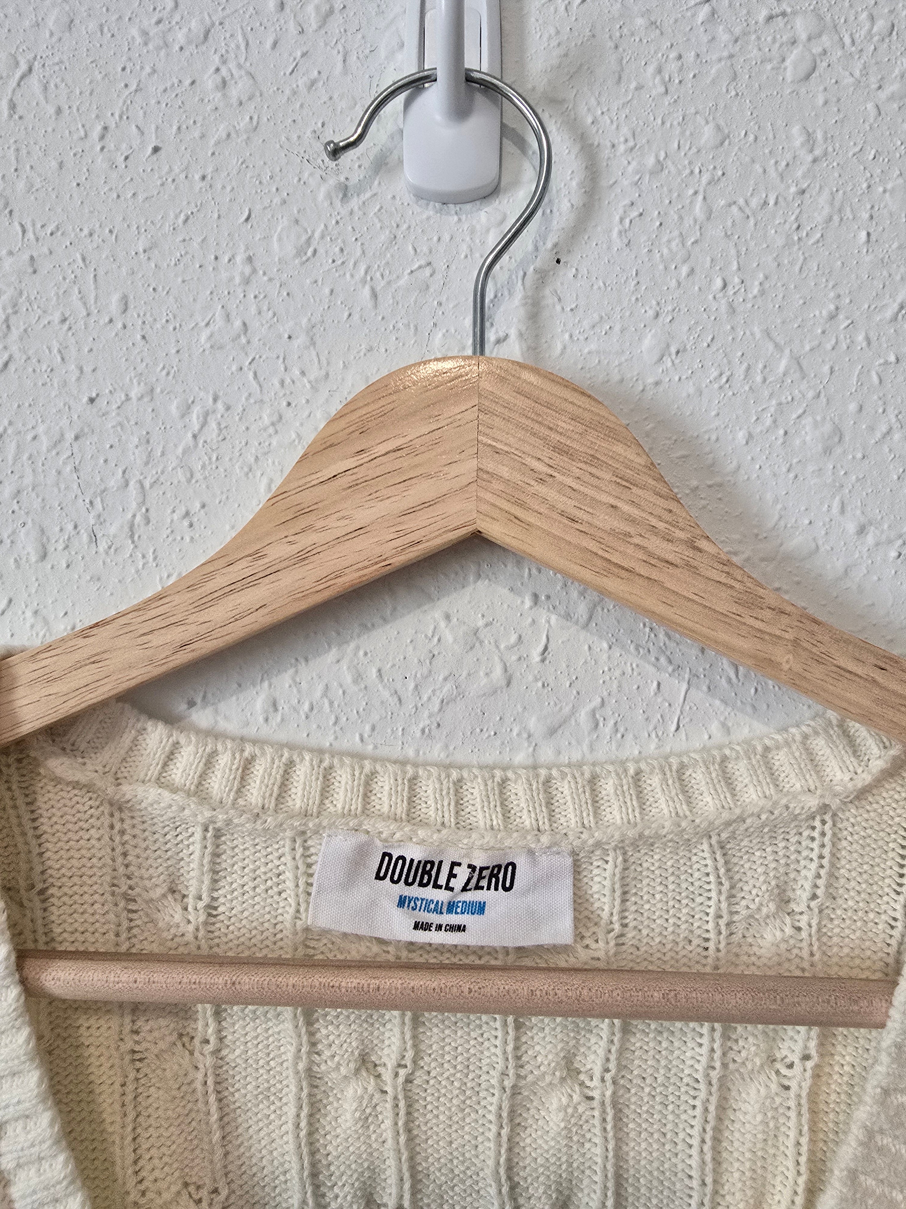 Cable Knit Sweater Vest (M)