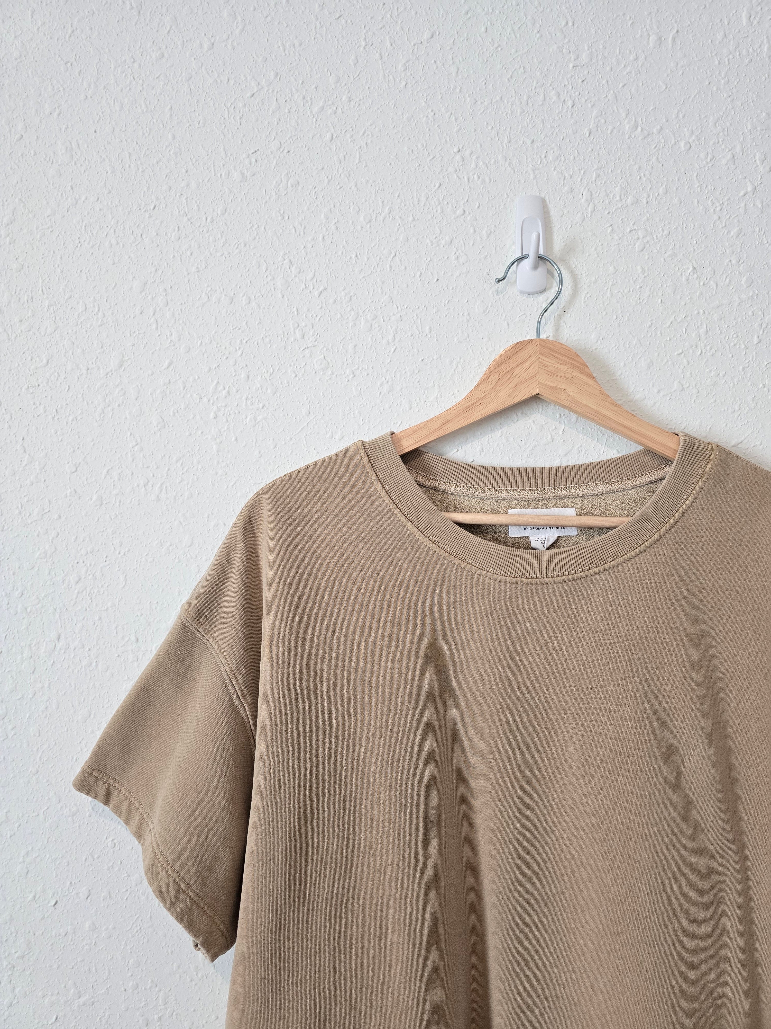 Cotton Crew Short Sleeve Tee (L)