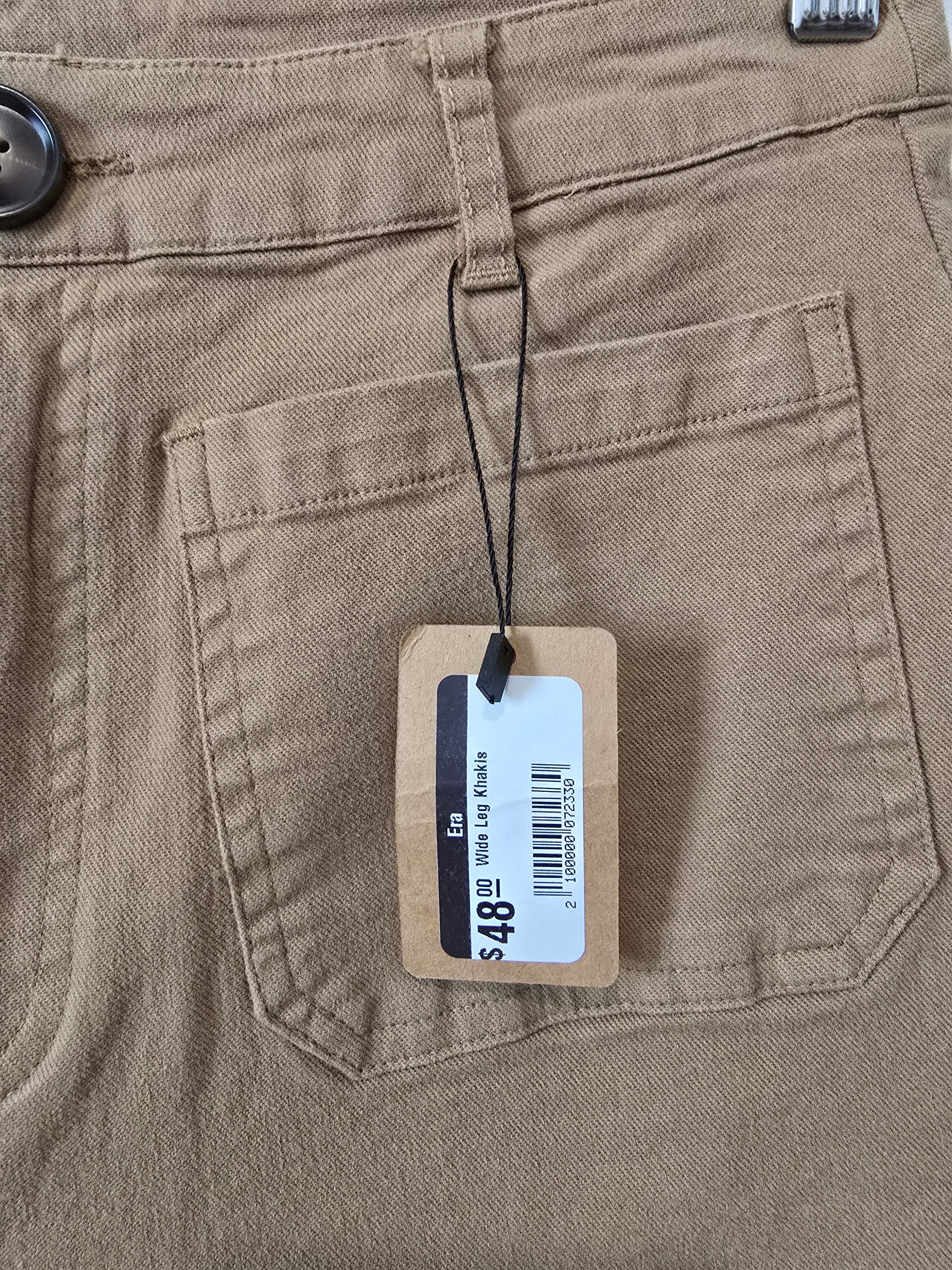 NEW Tan Wide Leg Pants (S)