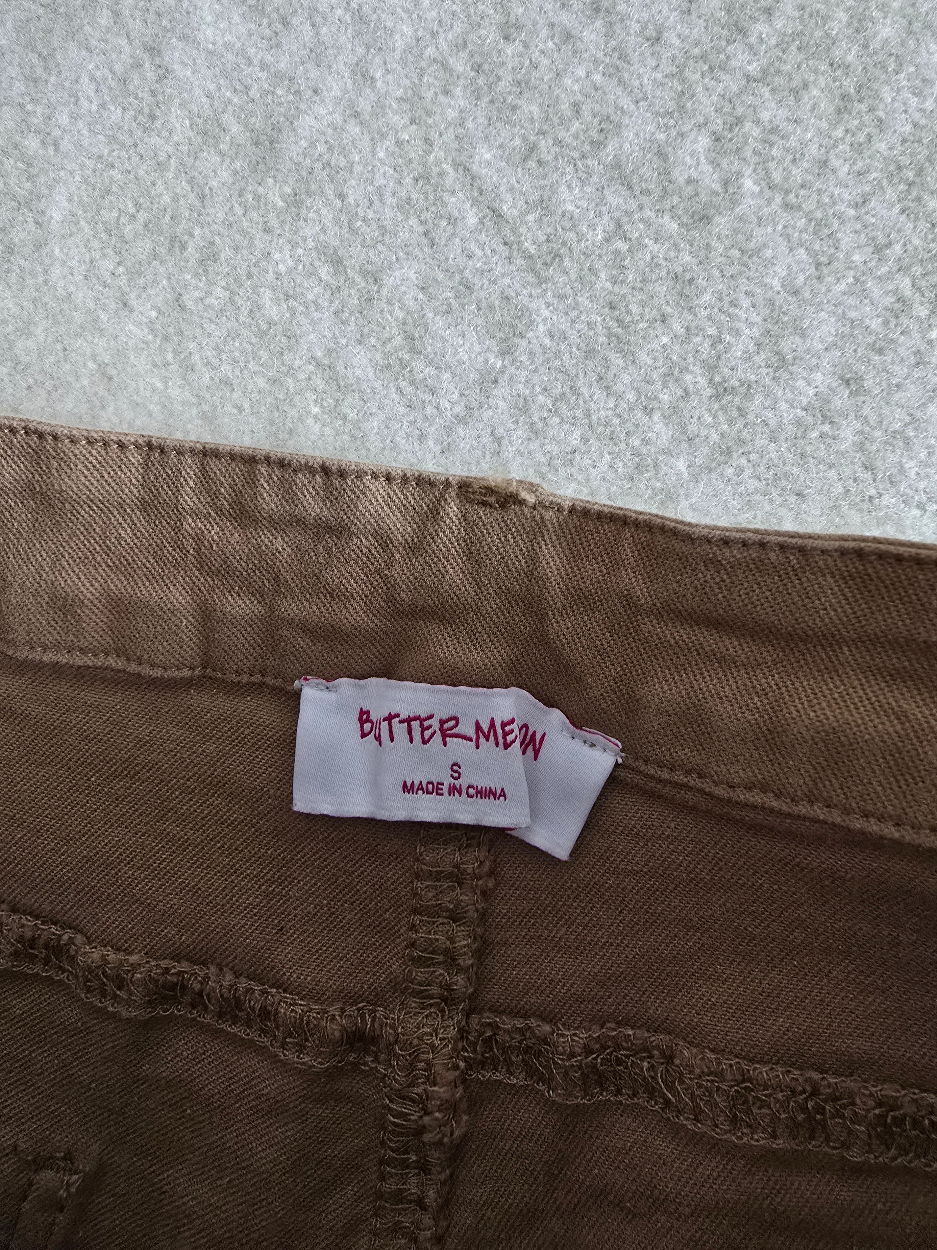NEW Tan Wide Leg Pants (S)