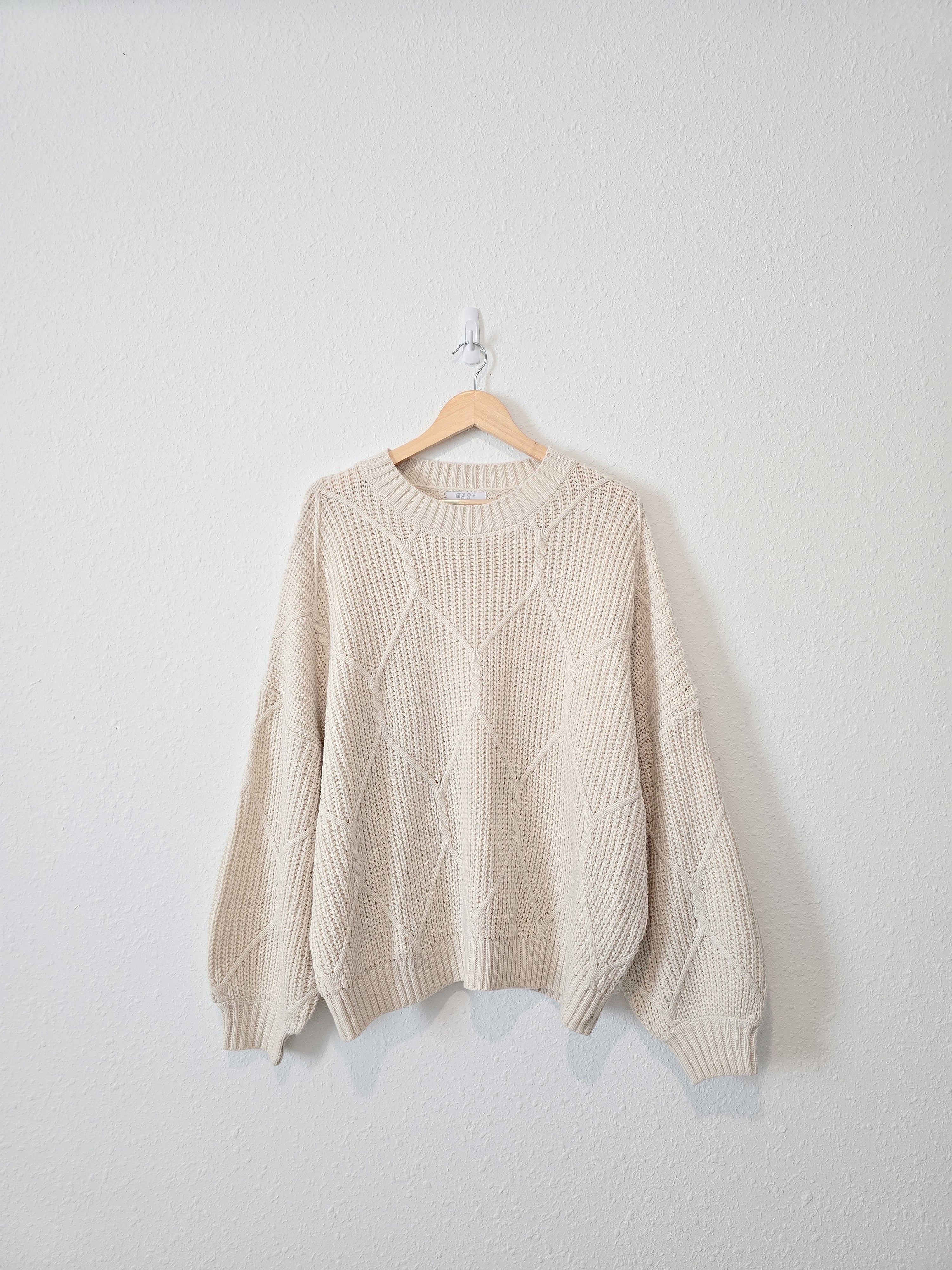 Grey Bandit Oversized Sweater (S)