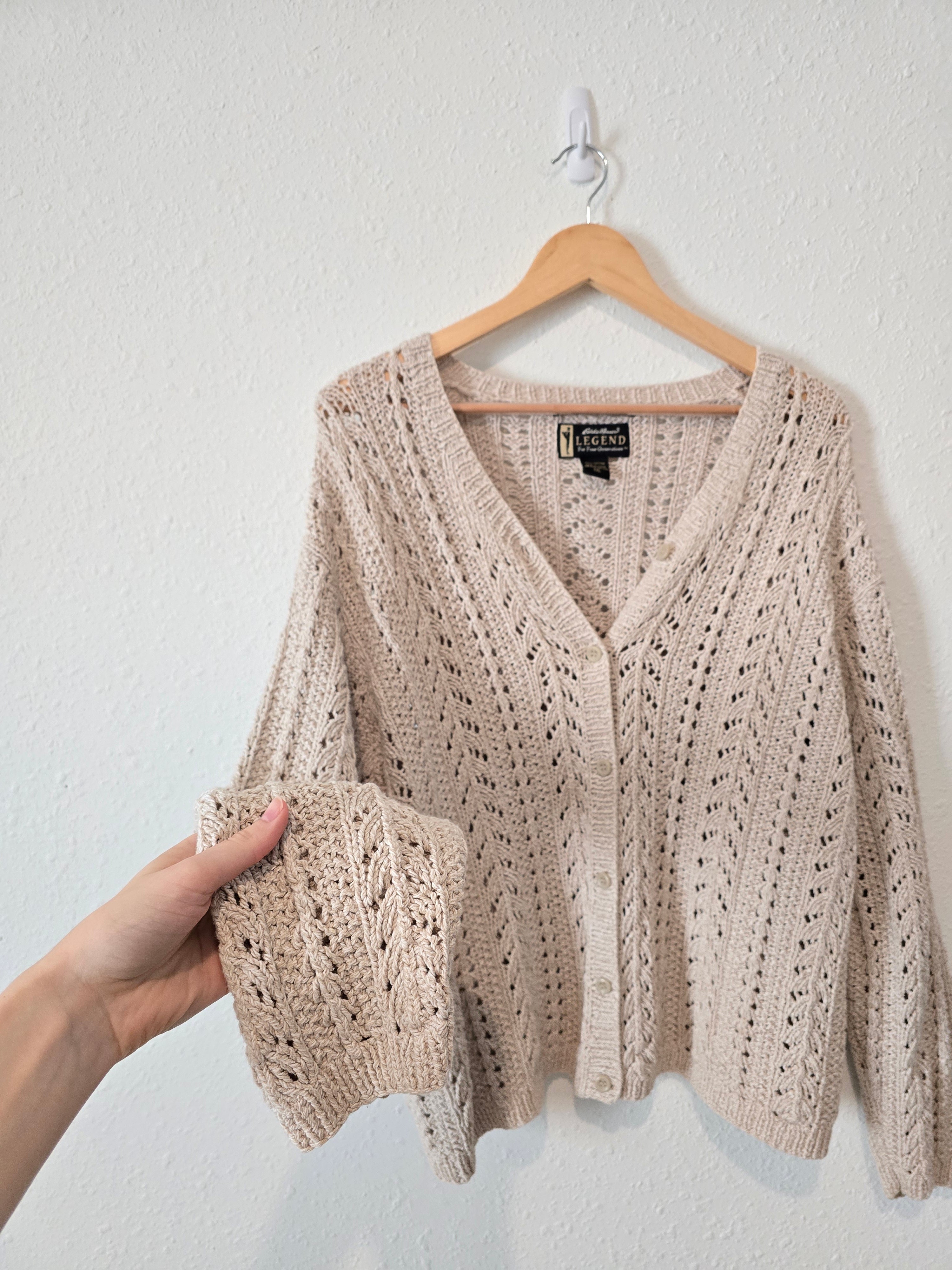 Vintage Eddie Bauer Cotton Sweater (XXL)