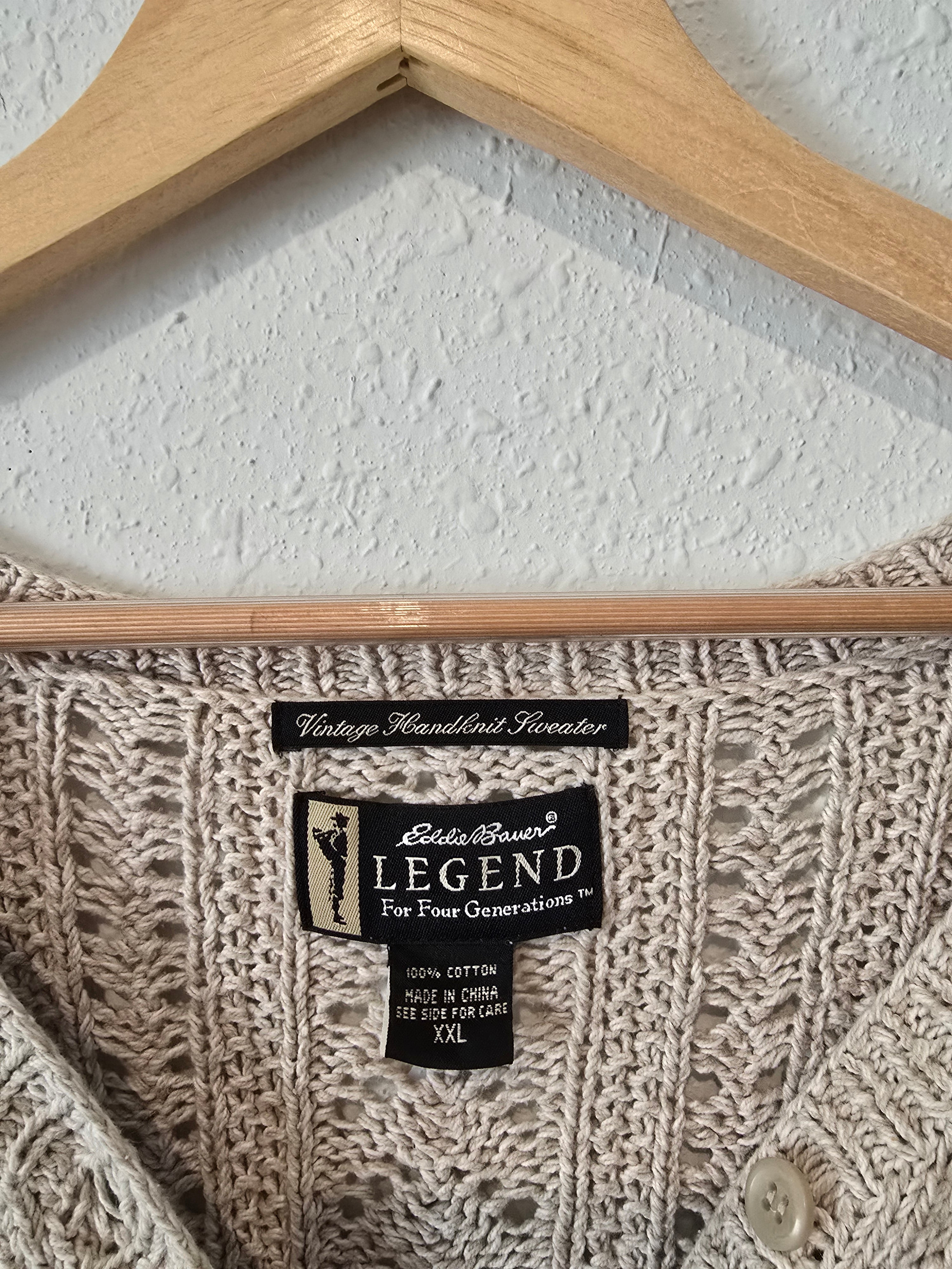 Vintage Eddie Bauer Cotton Sweater (XXL)