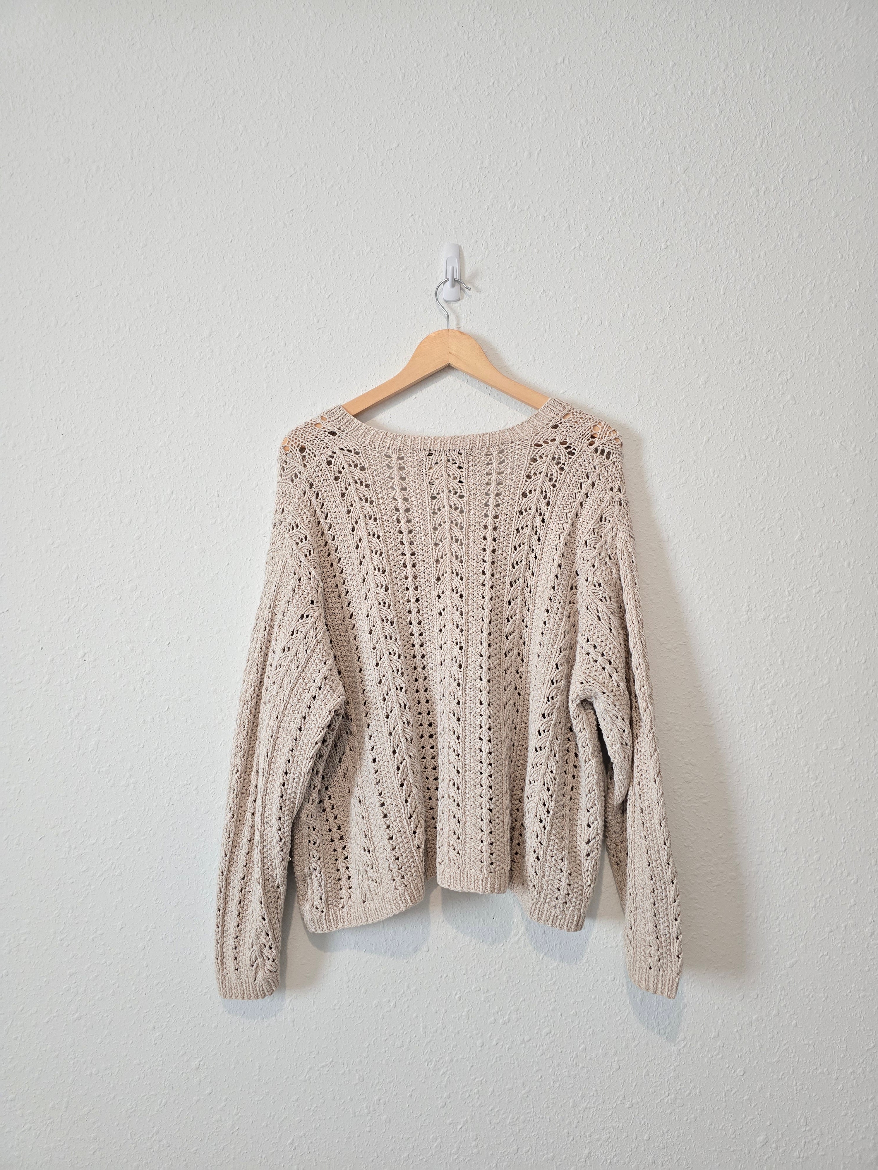 Vintage Eddie Bauer Cotton Sweater (XXL)