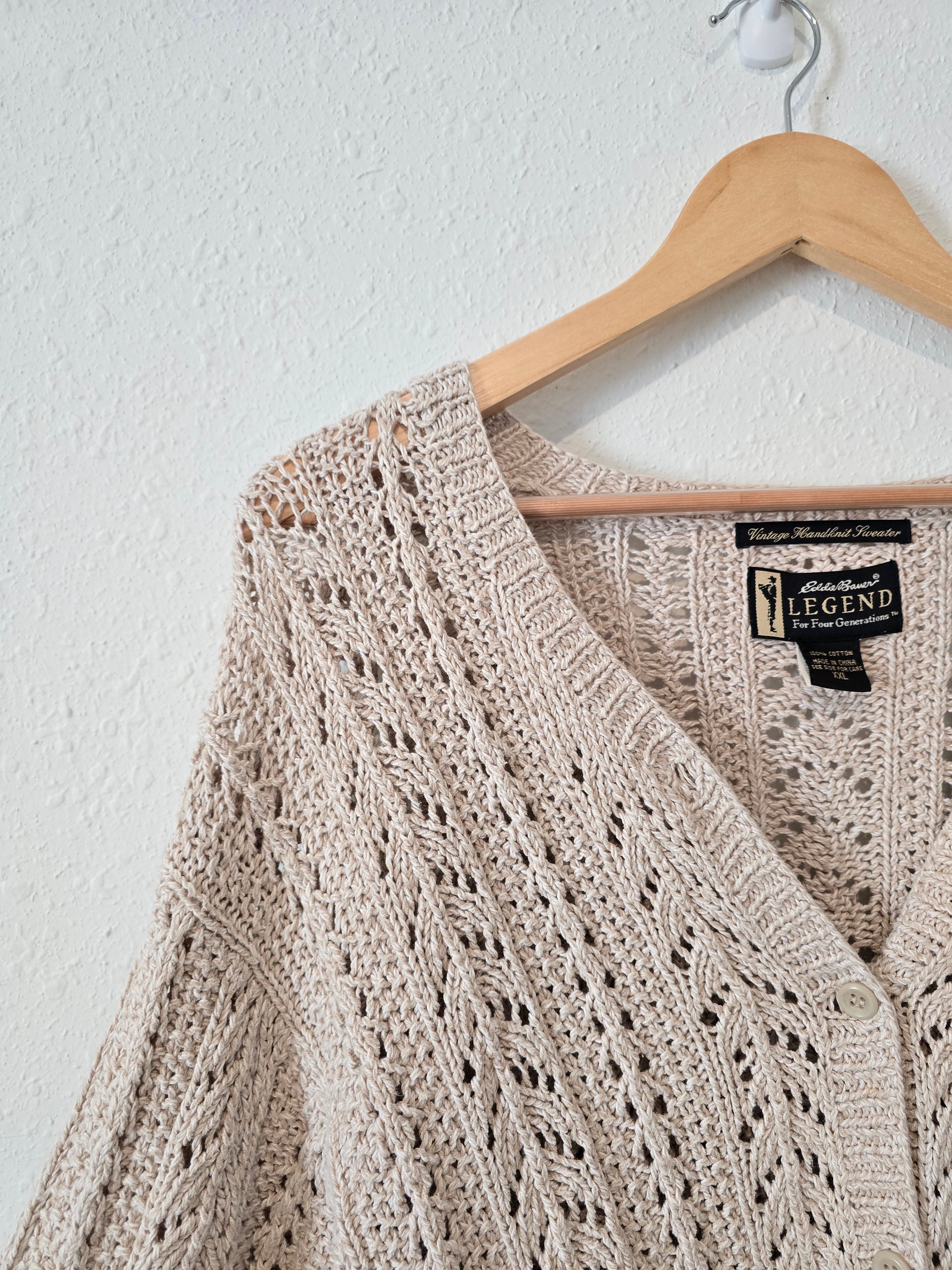 Vintage Eddie Bauer Cotton Sweater (XXL)