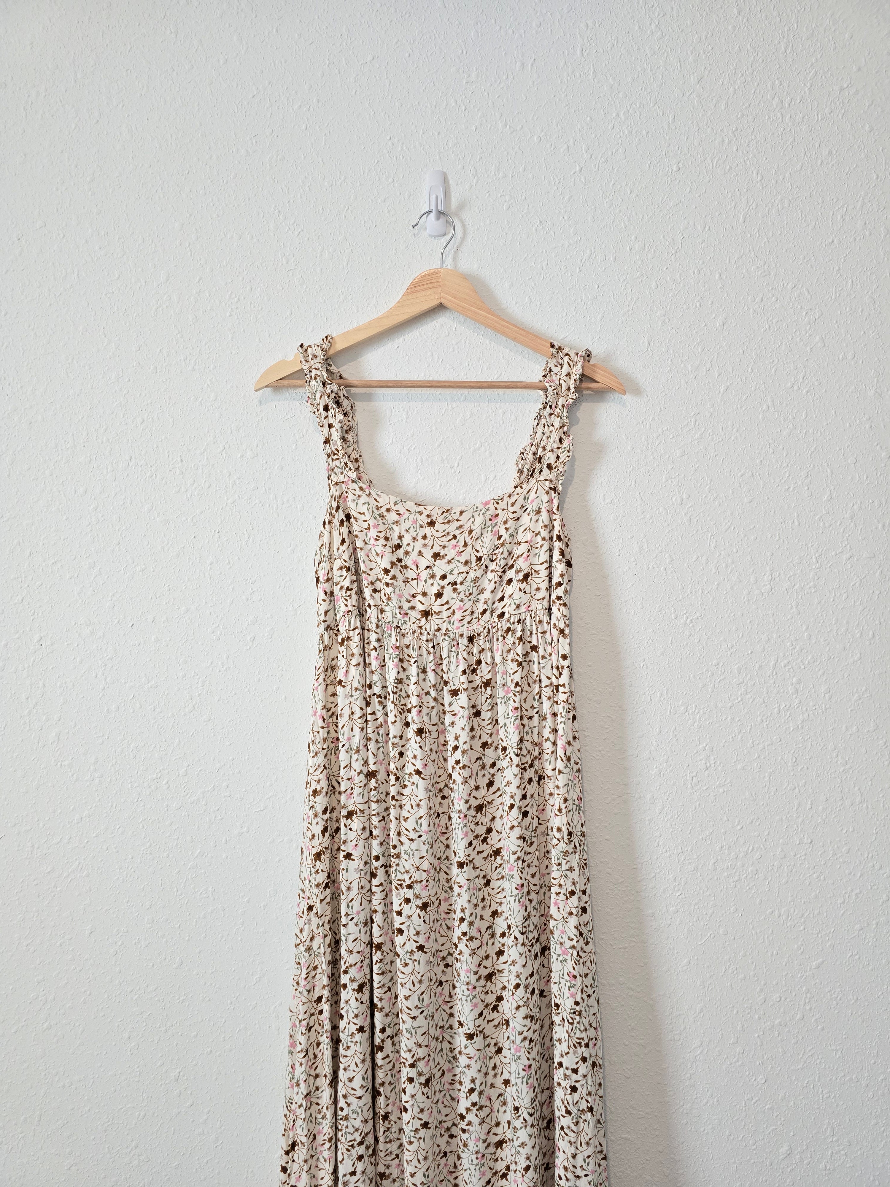Easel Floral Maxi Dress (L)