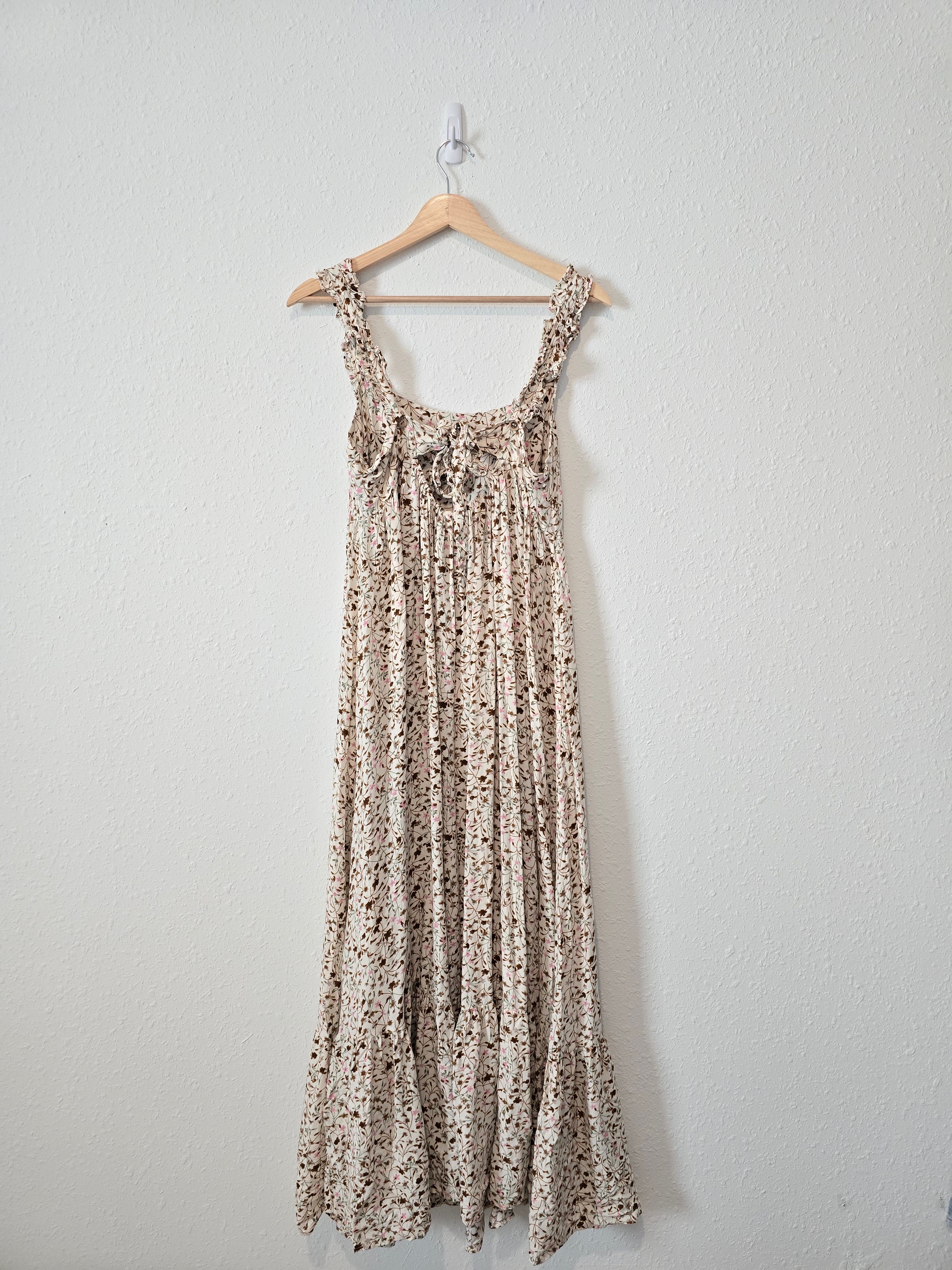 Easel Floral Maxi Dress (L)