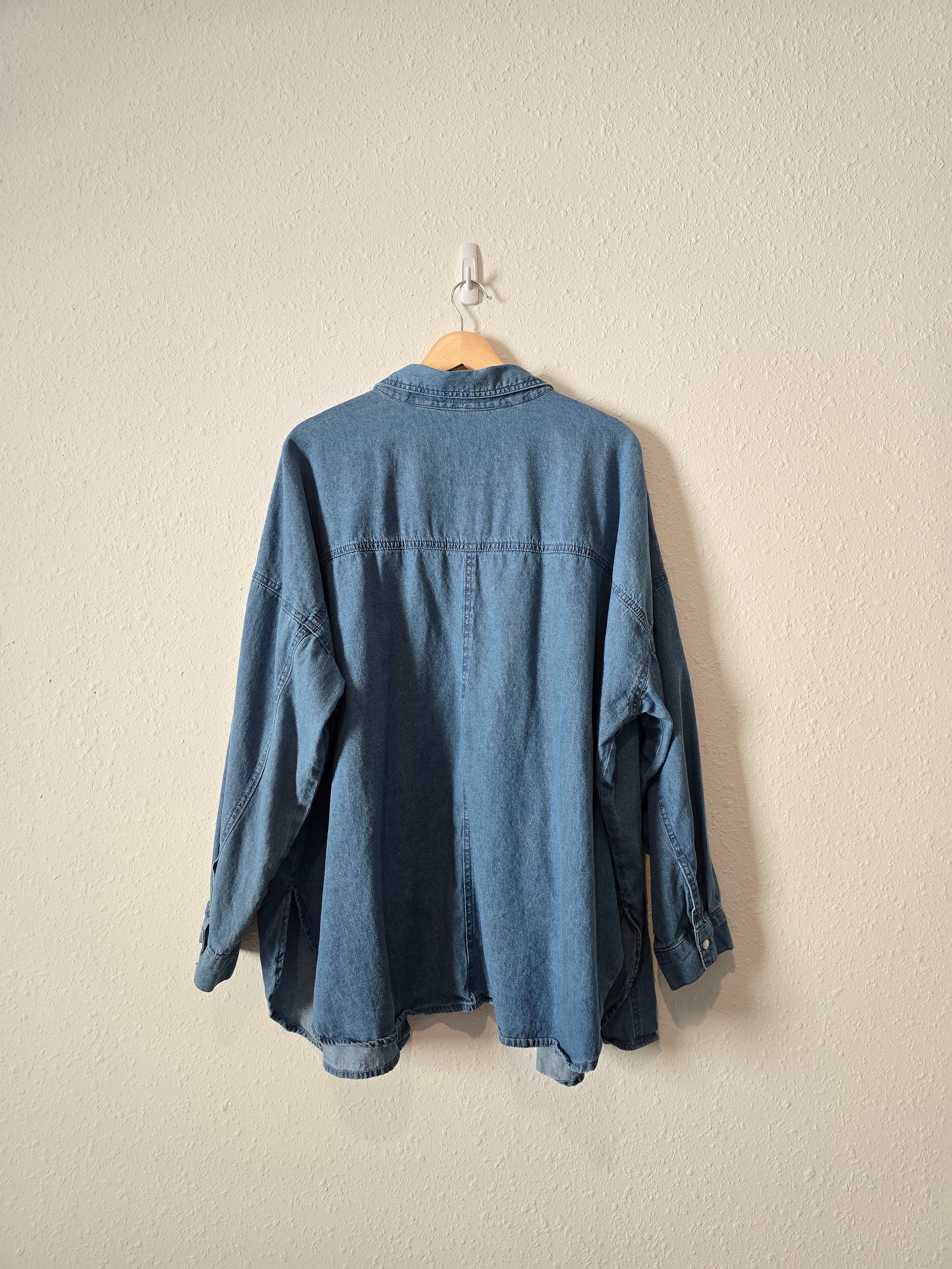 Cotton Denim Button Up (18/20)