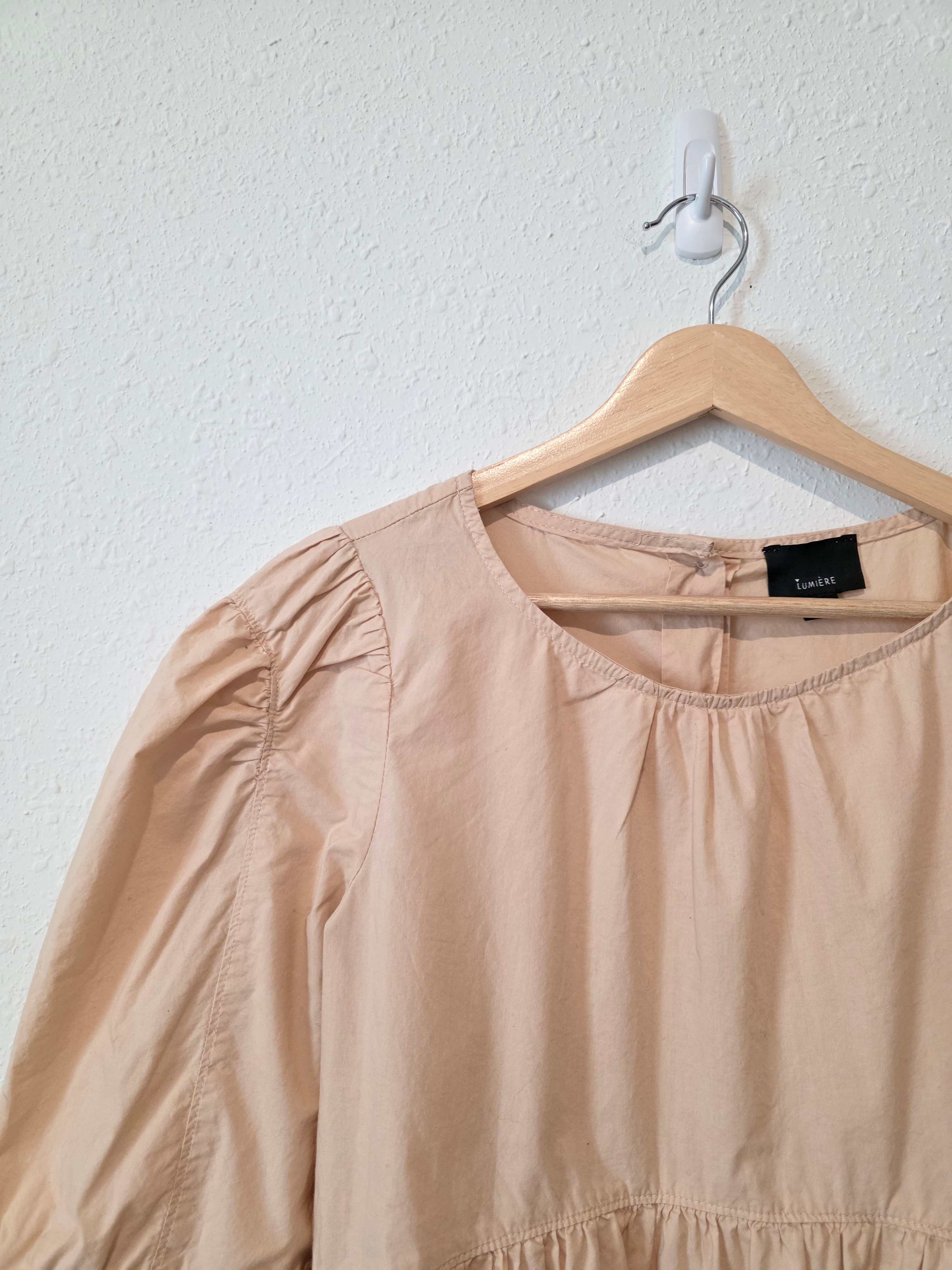 Babydoll Button Back Top (M)