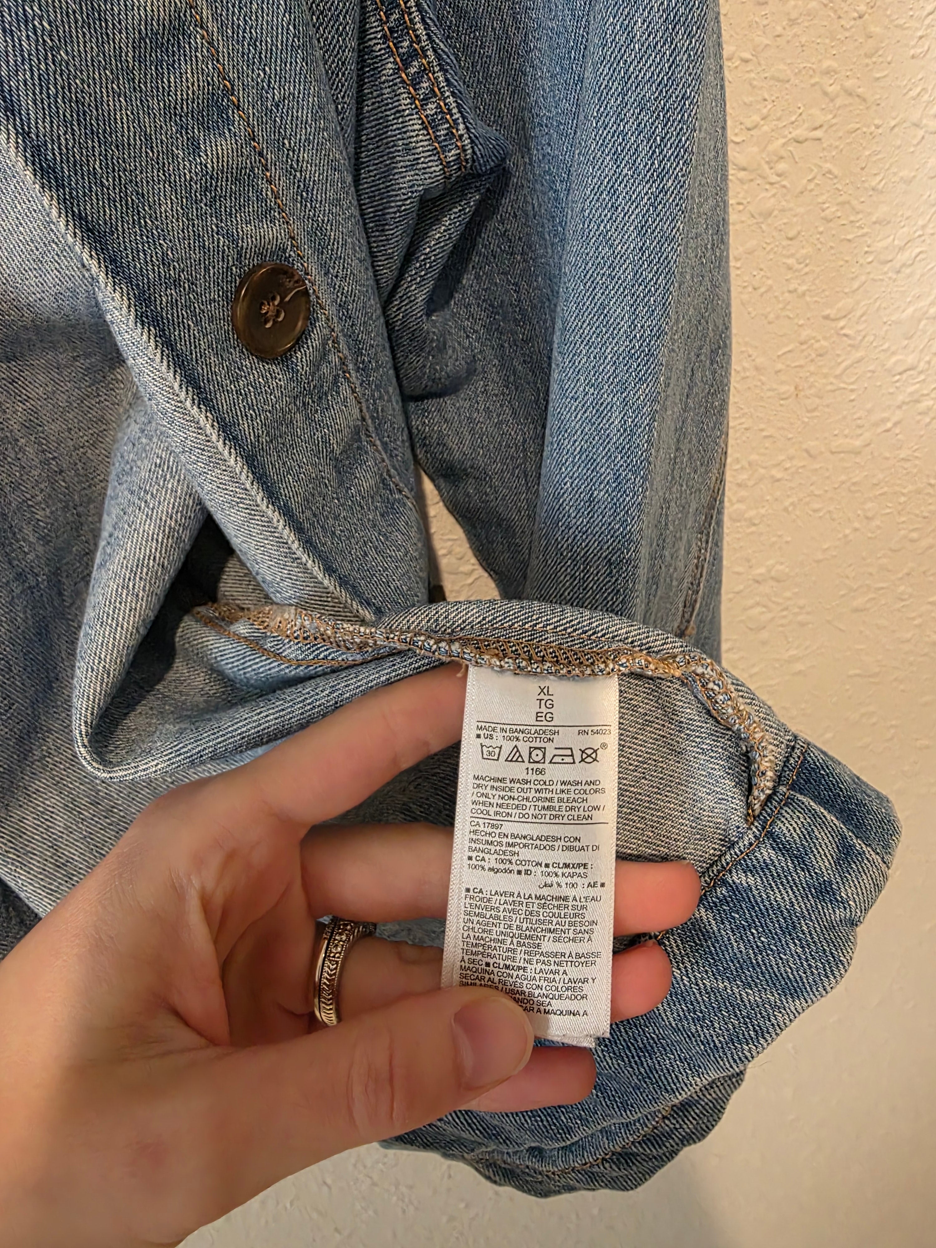 Denim Chore Jacket (XL)