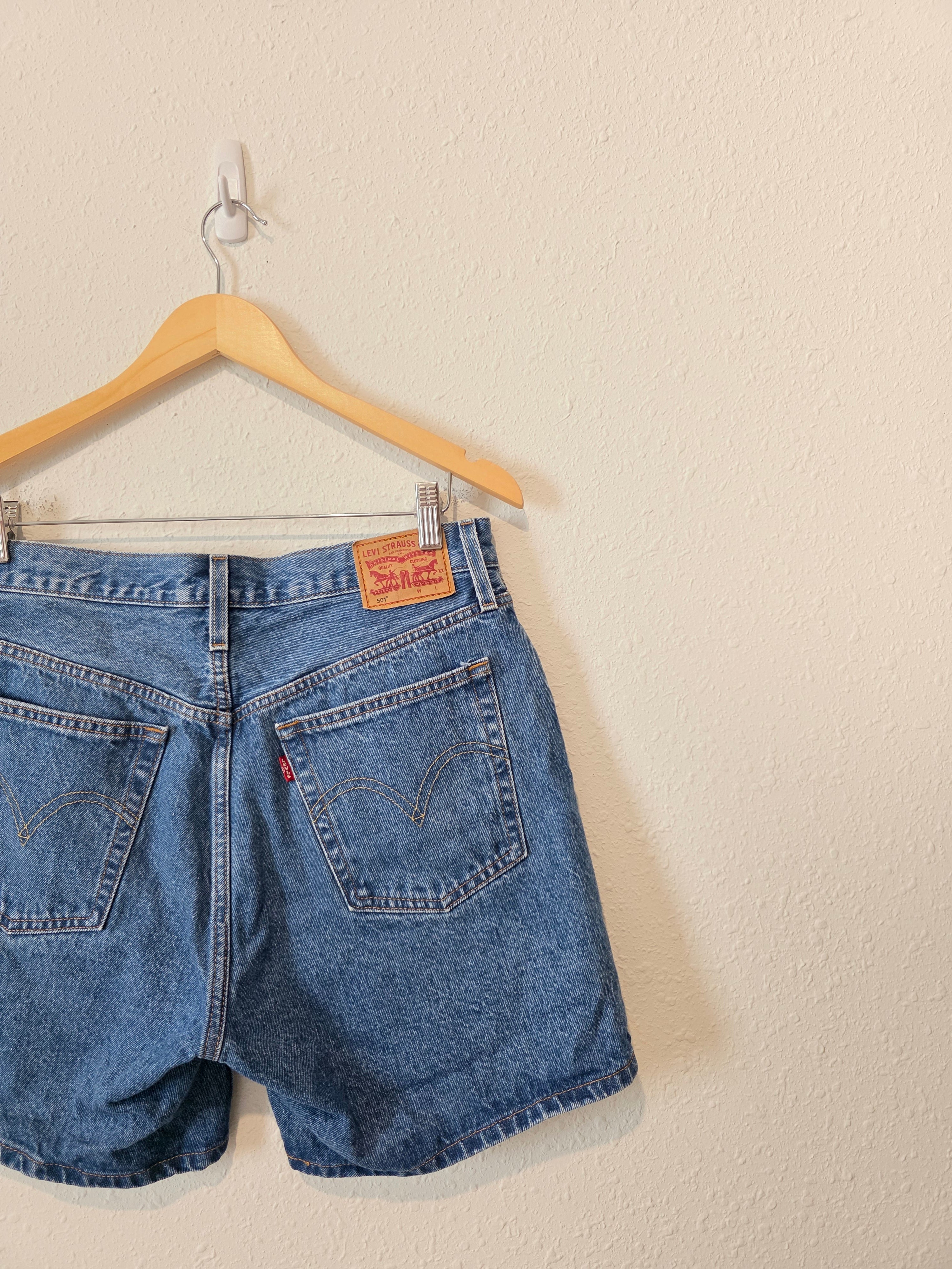 Levi's Relaxed Denim Shorts (30)