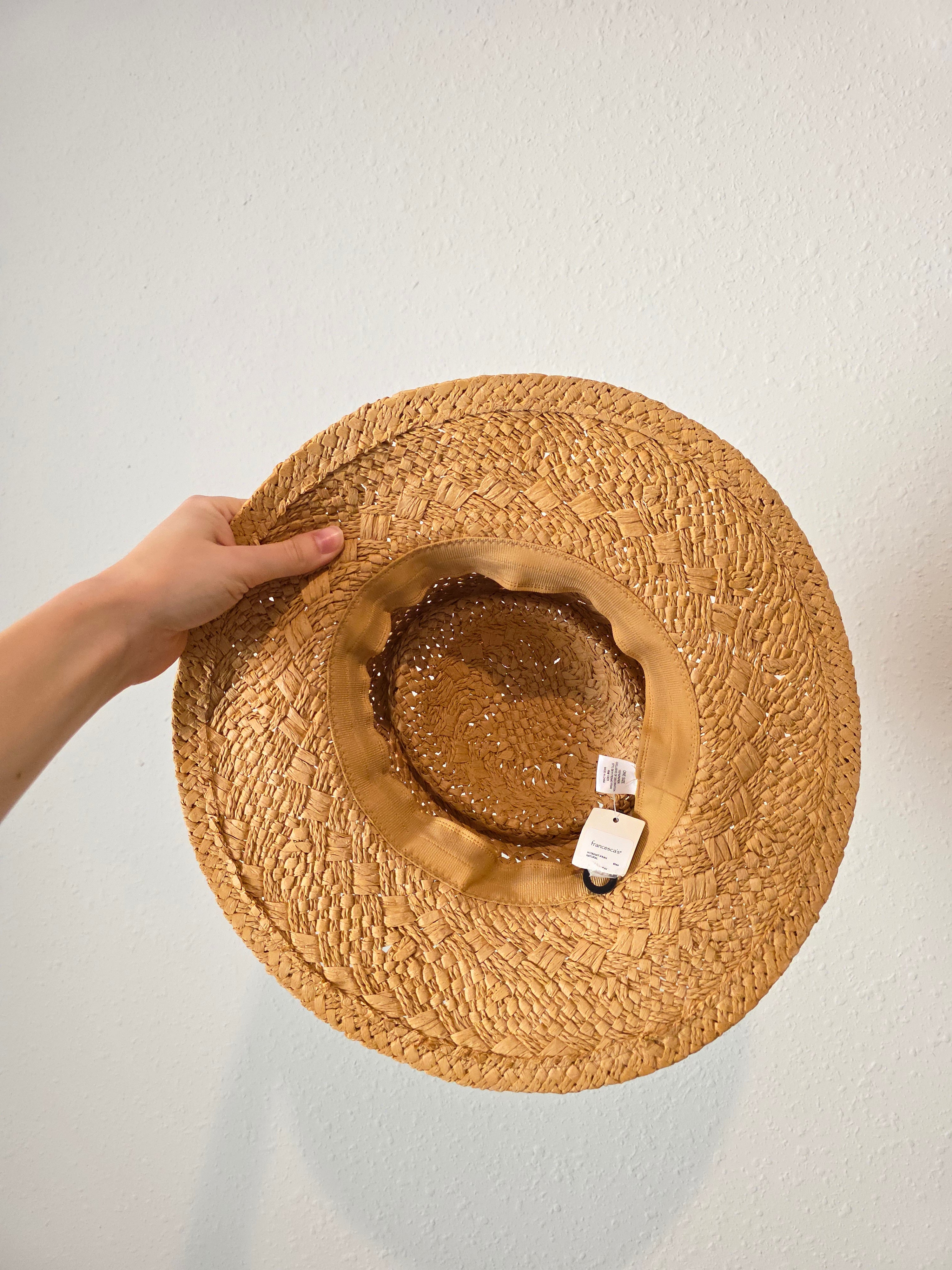 NEW Francescas Straw Hat (OS)