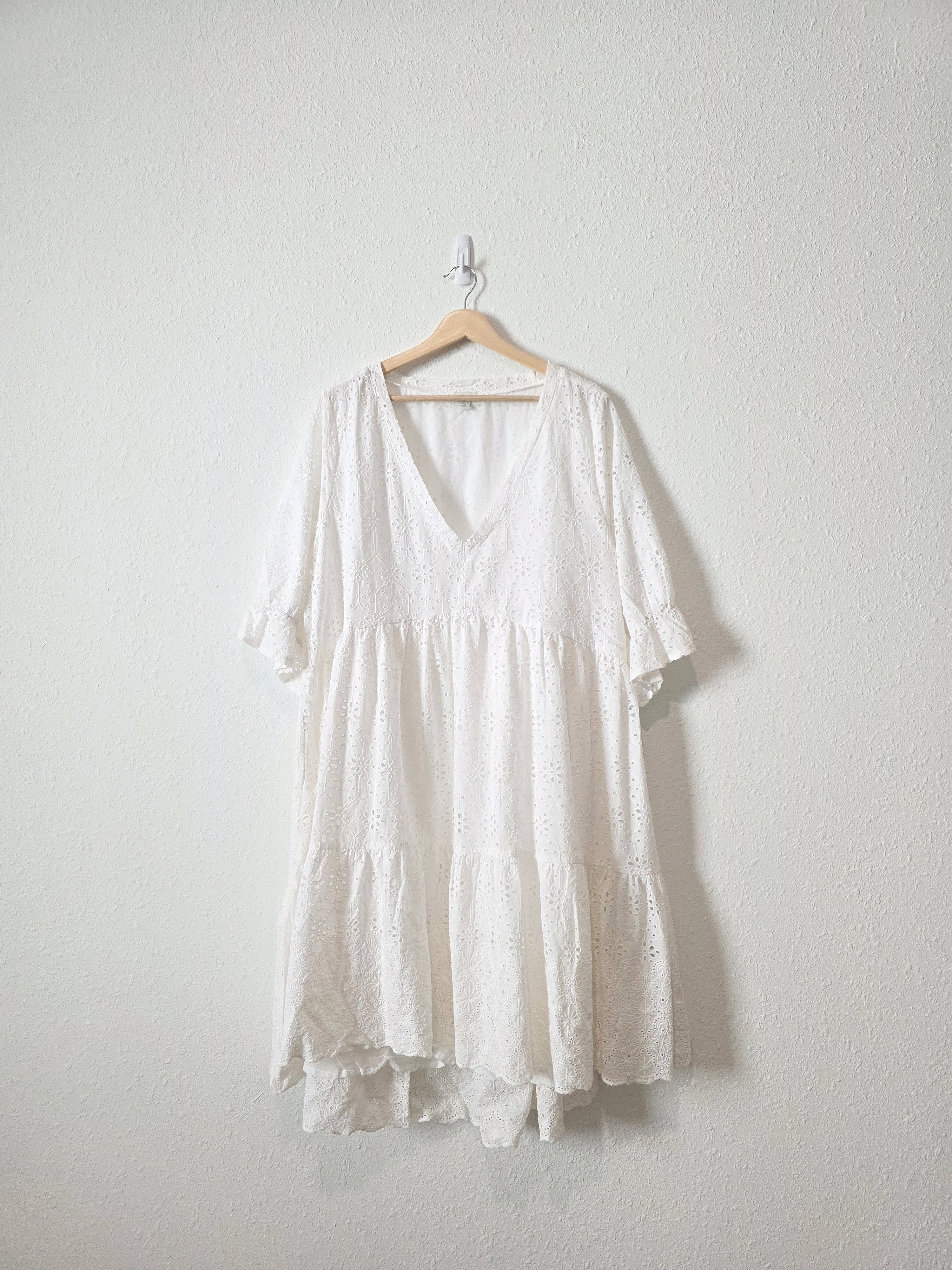Sundance Eyelet Midi Dress (XL)