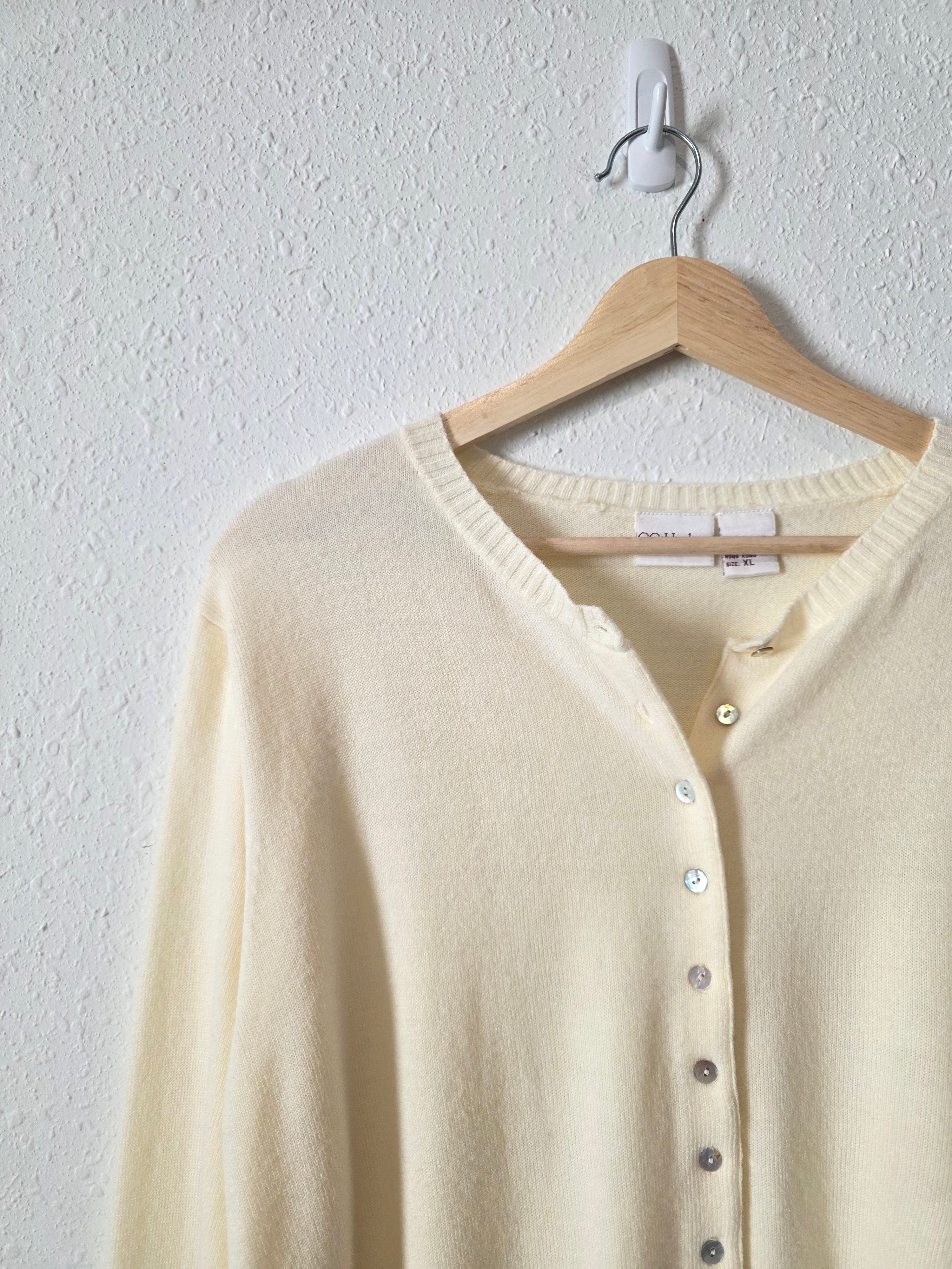 Vintage Button Up Cardigan (XL)