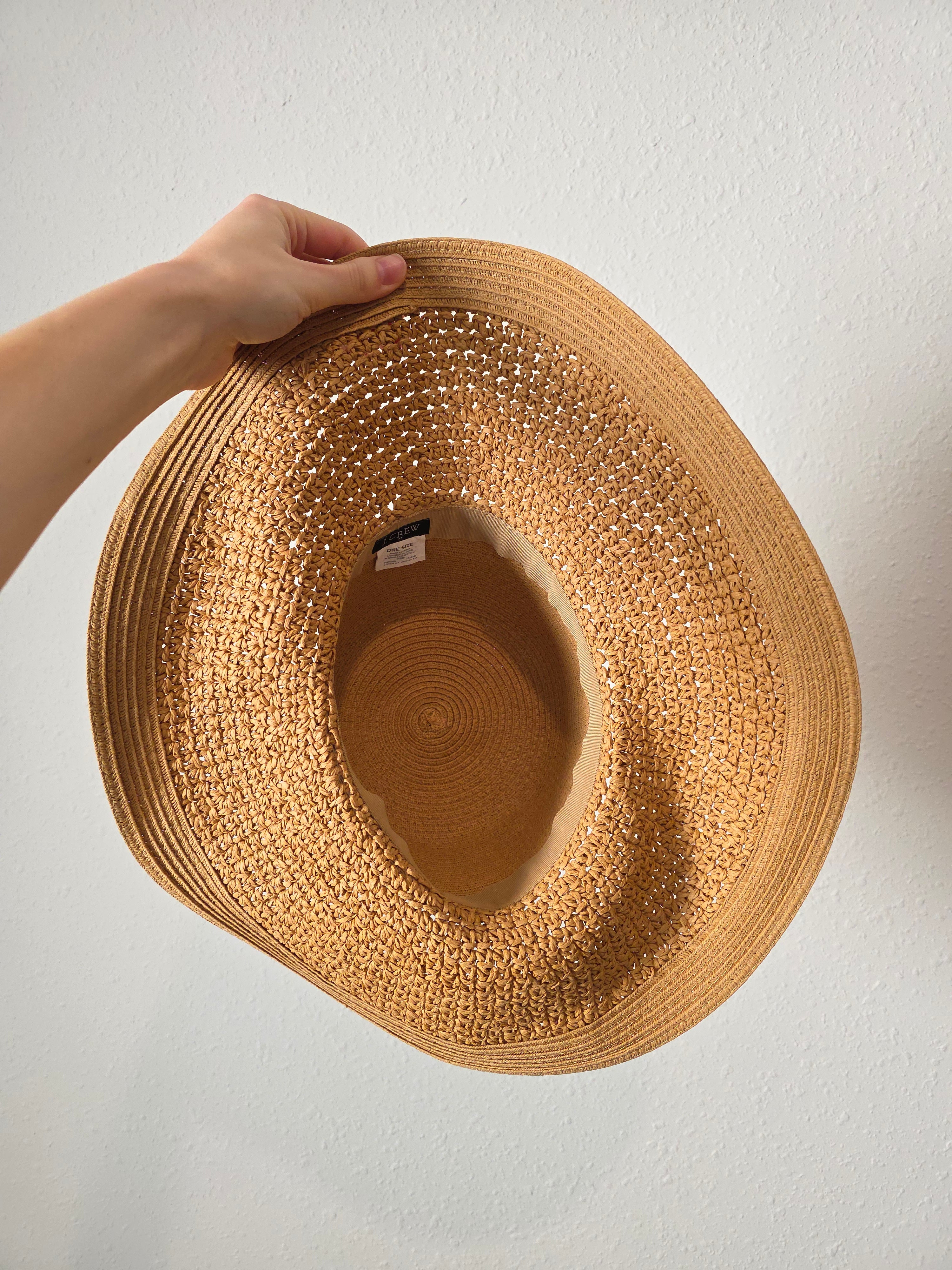 J.Crew Beachy Straw Hat (OS)
