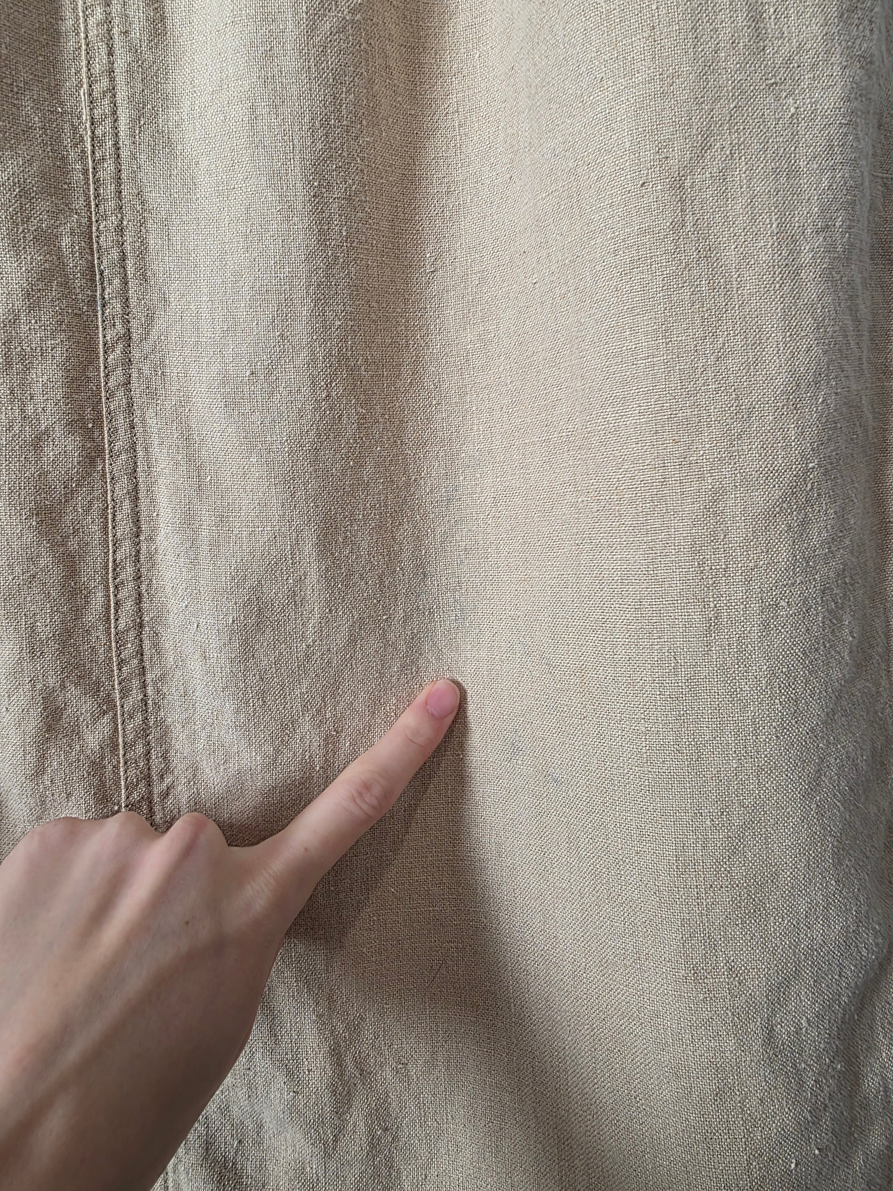 Vintage Eddie Bauer Linen Skirt (L)