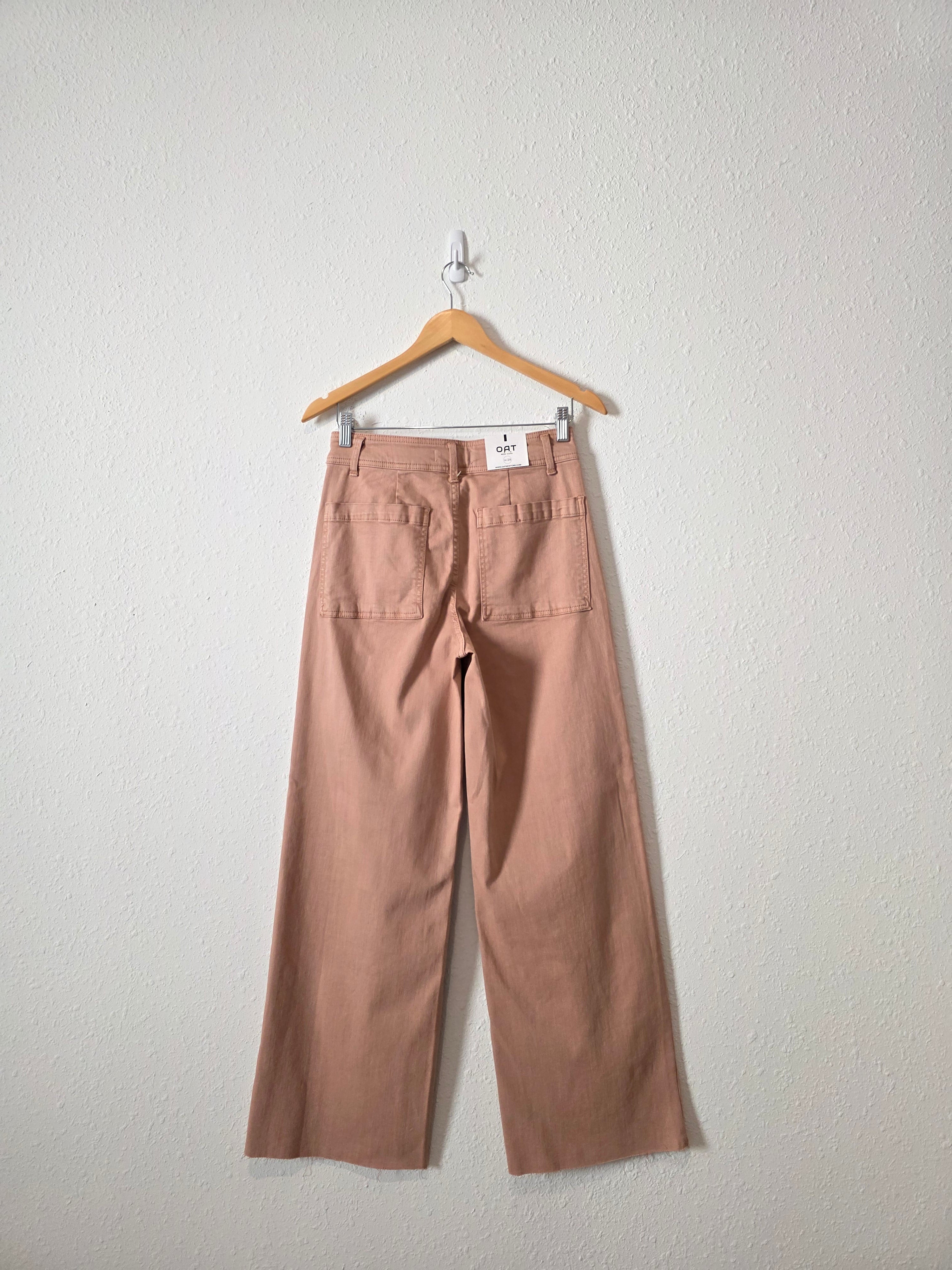 NEW Oat Pink Wide Leg Jeans (28/6)