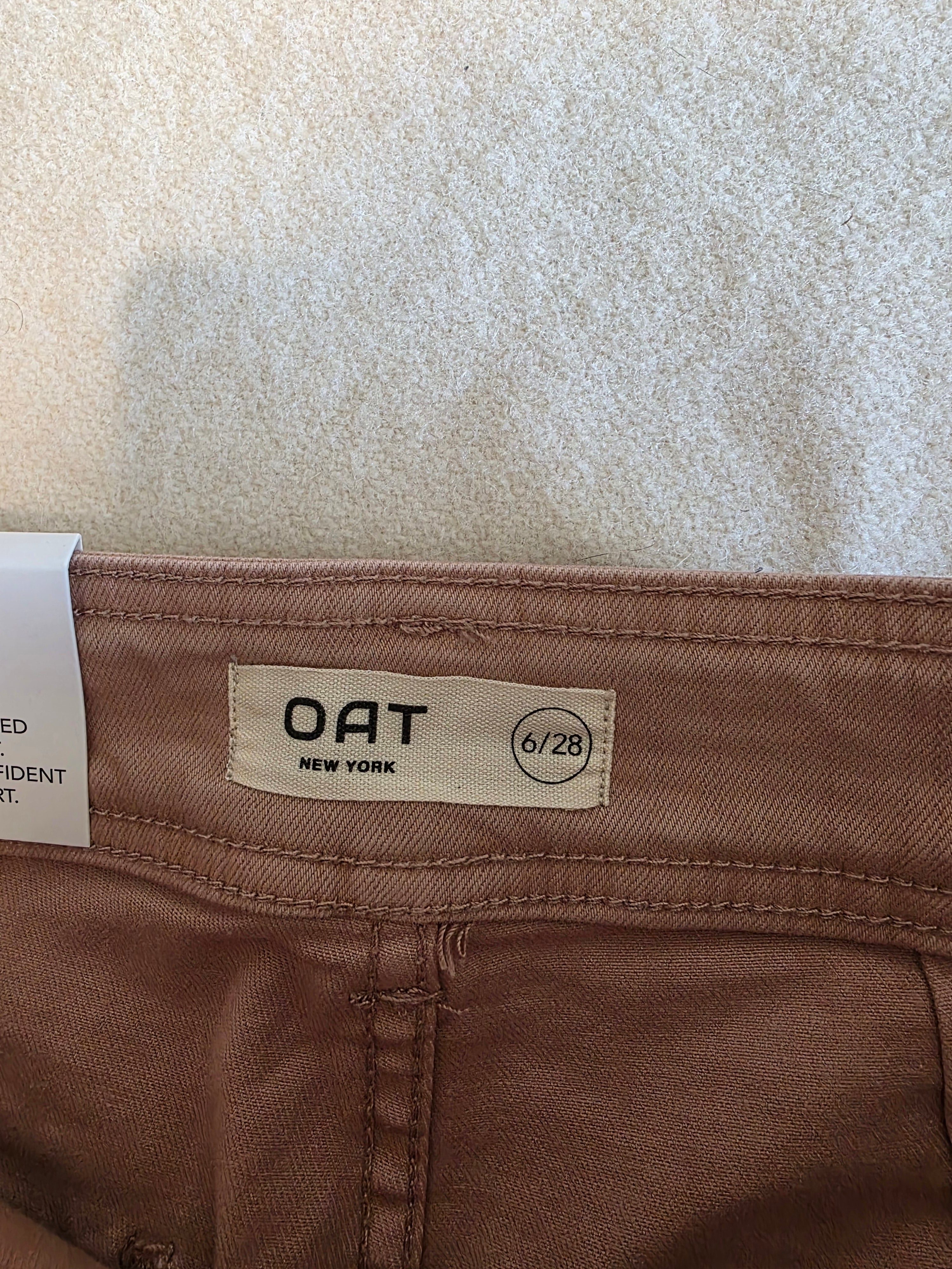 NEW Oat Pink Wide Leg Jeans (28/6)