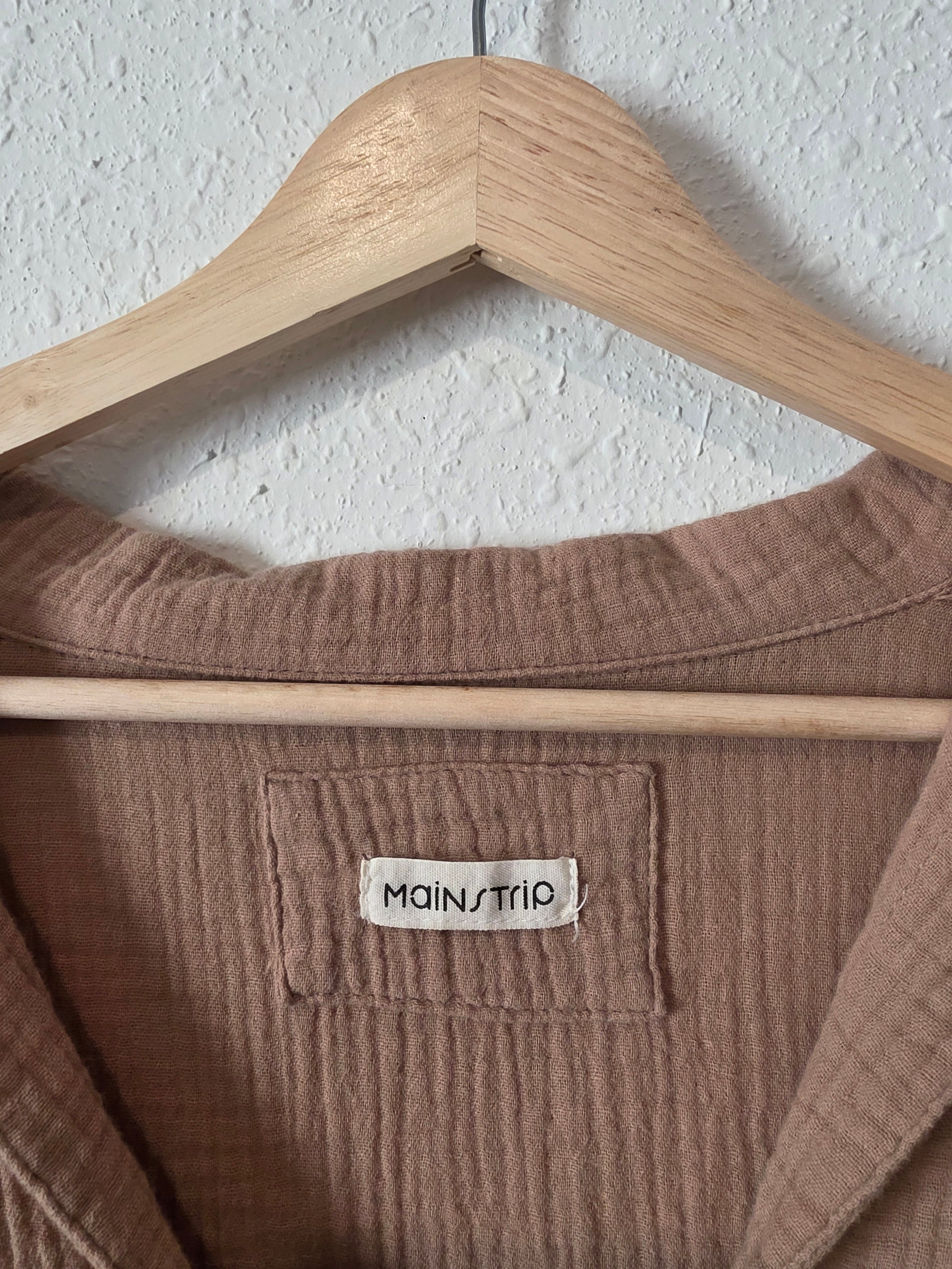 Cotton Gauze Oversized Top (L)
