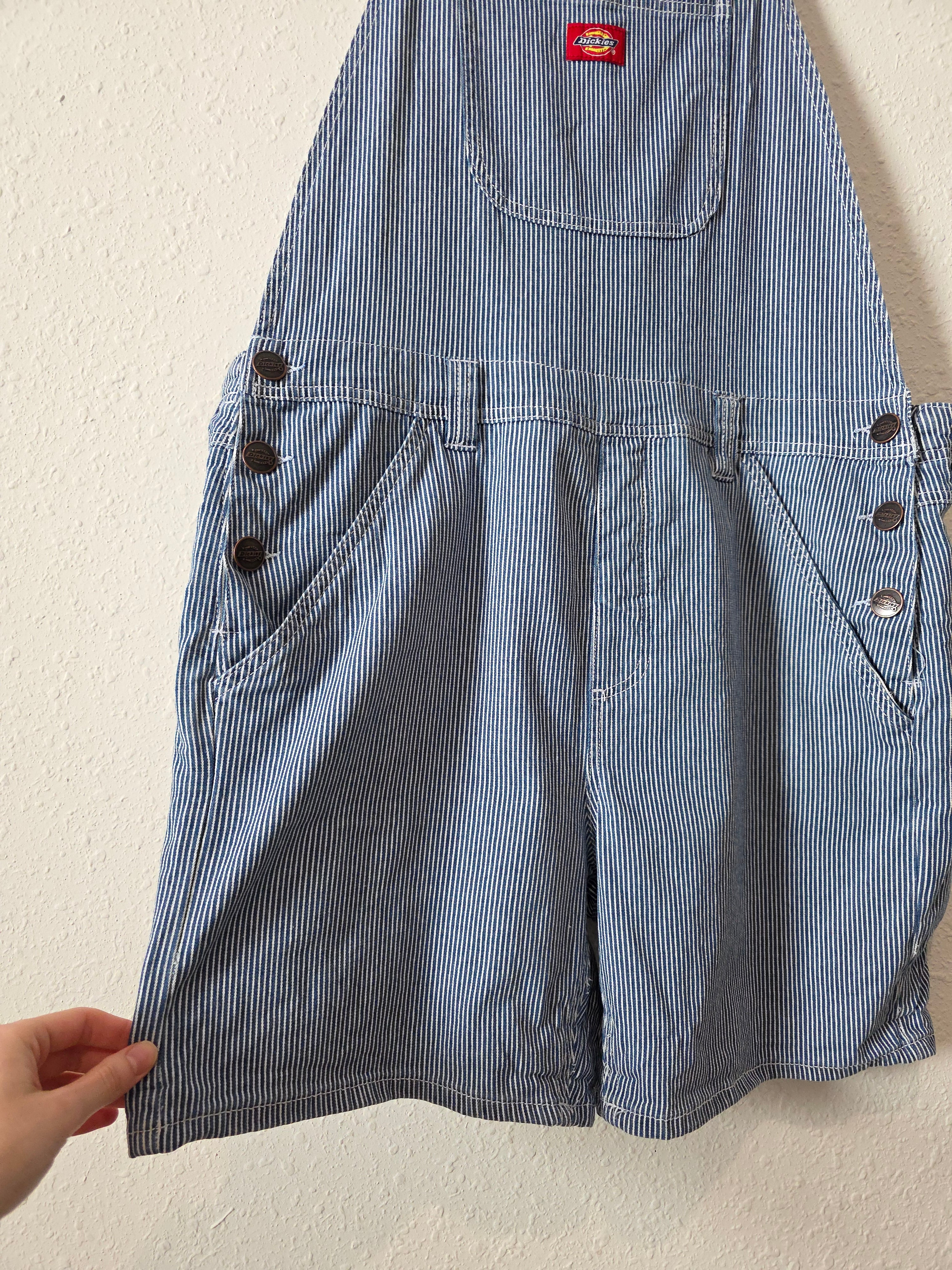 Dickies Relaxed Striped Shortalls (1X)