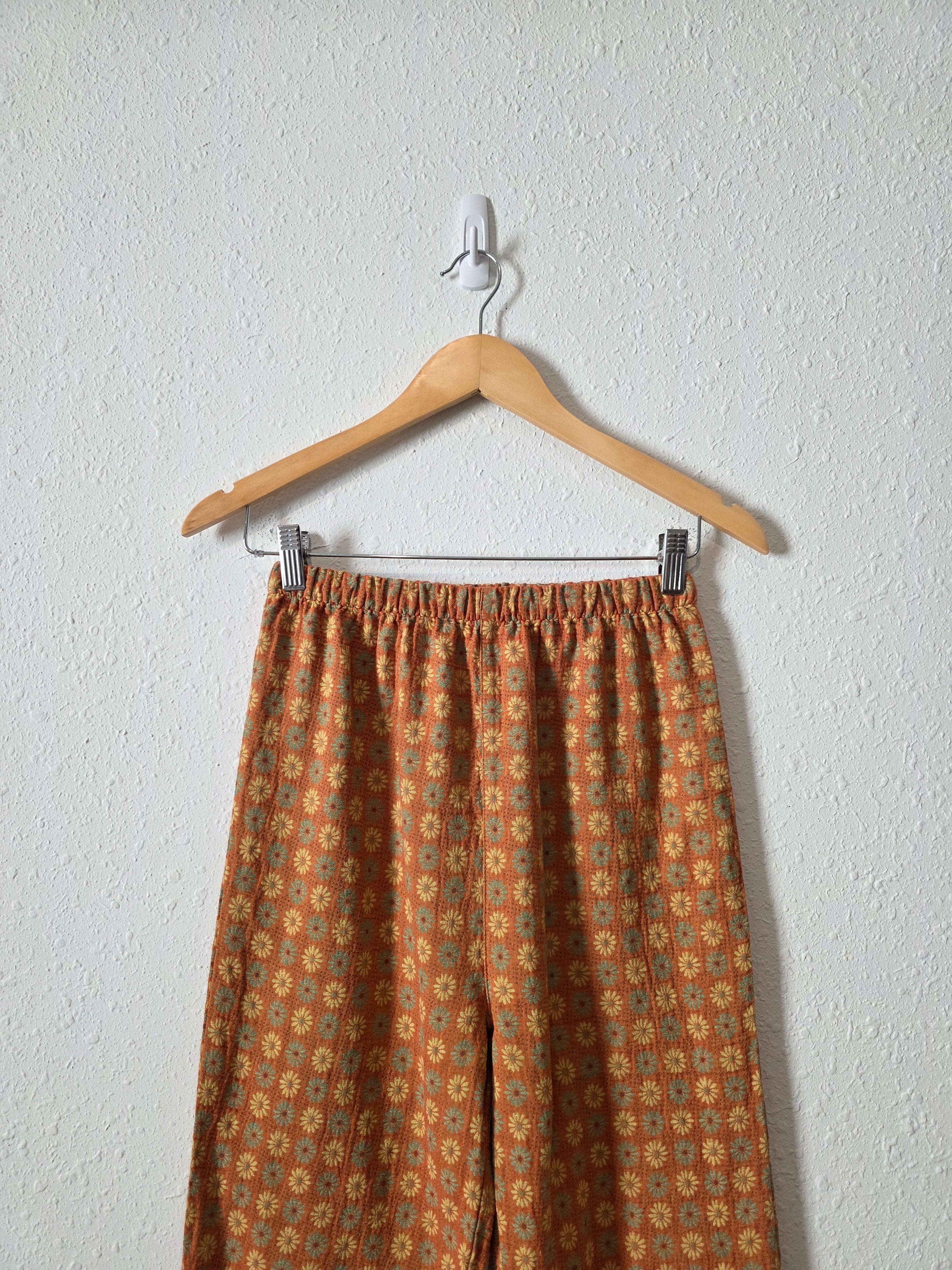 Floral Straight Leg Pants (XS)