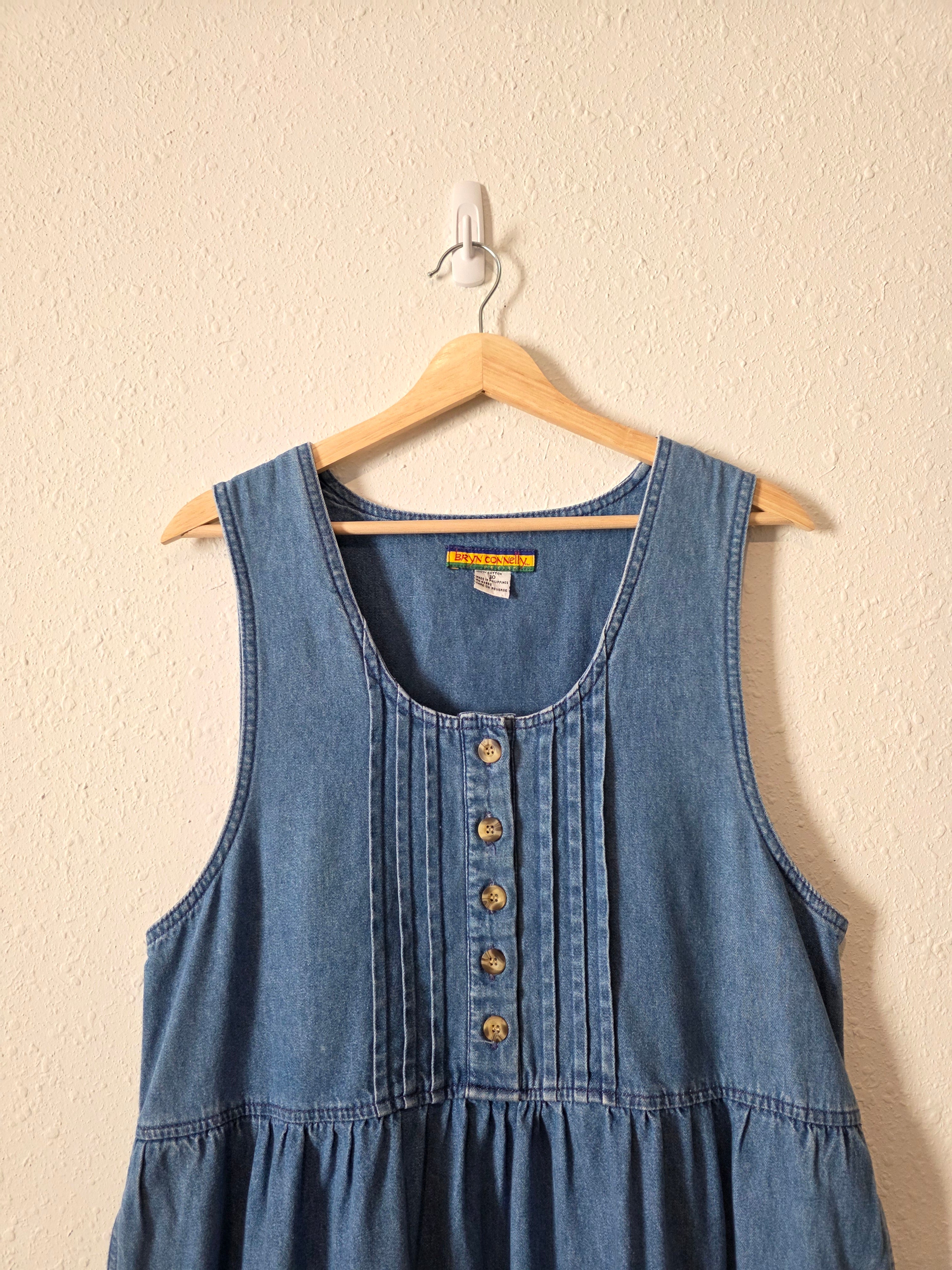Vintage Denim Midi Dress (10)