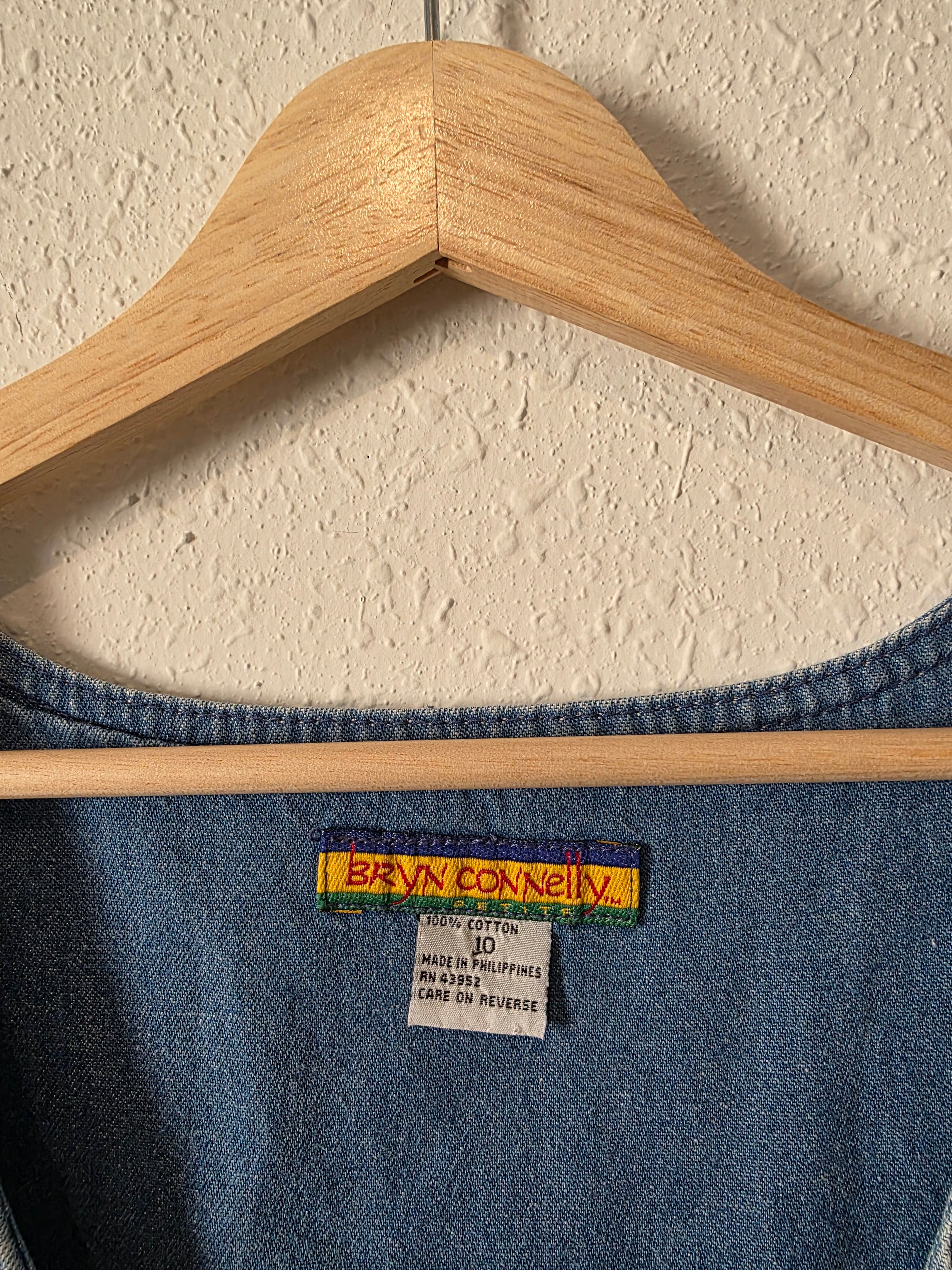 Vintage Denim Midi Dress (10)