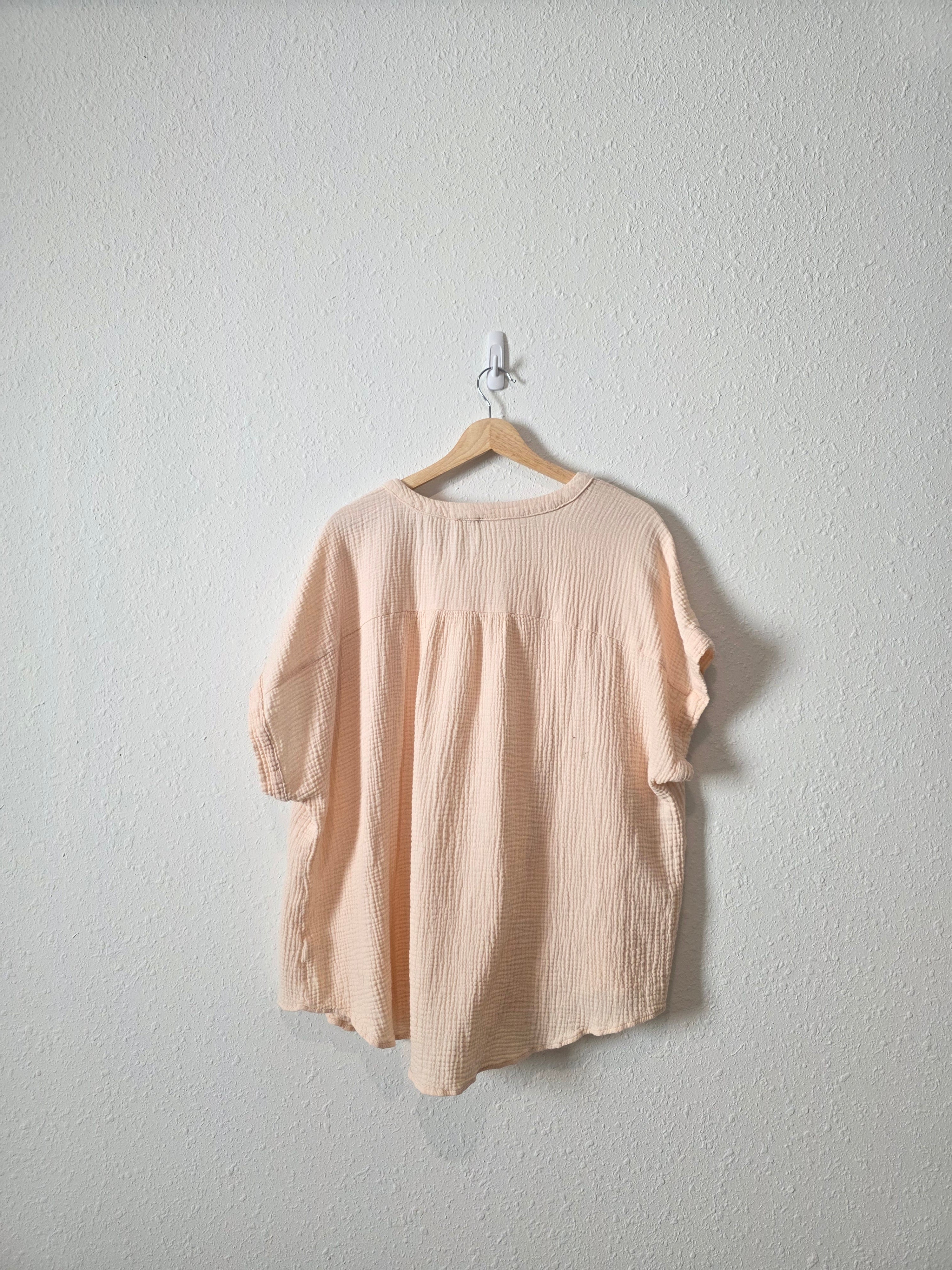 Cotton Gauze Muslin Top (3X)