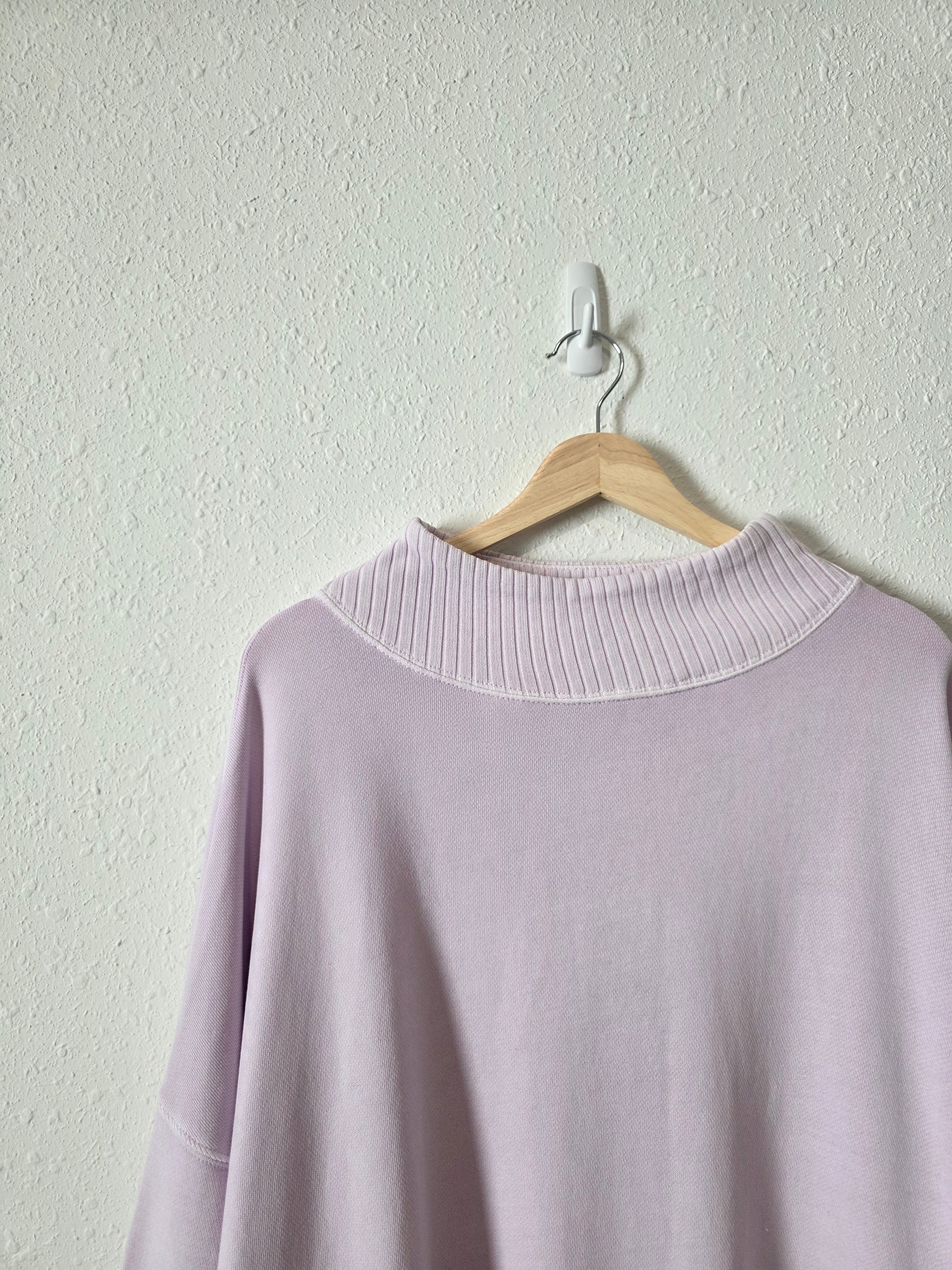 Aerie Lavender Oversized Sweatshirt (XXL)