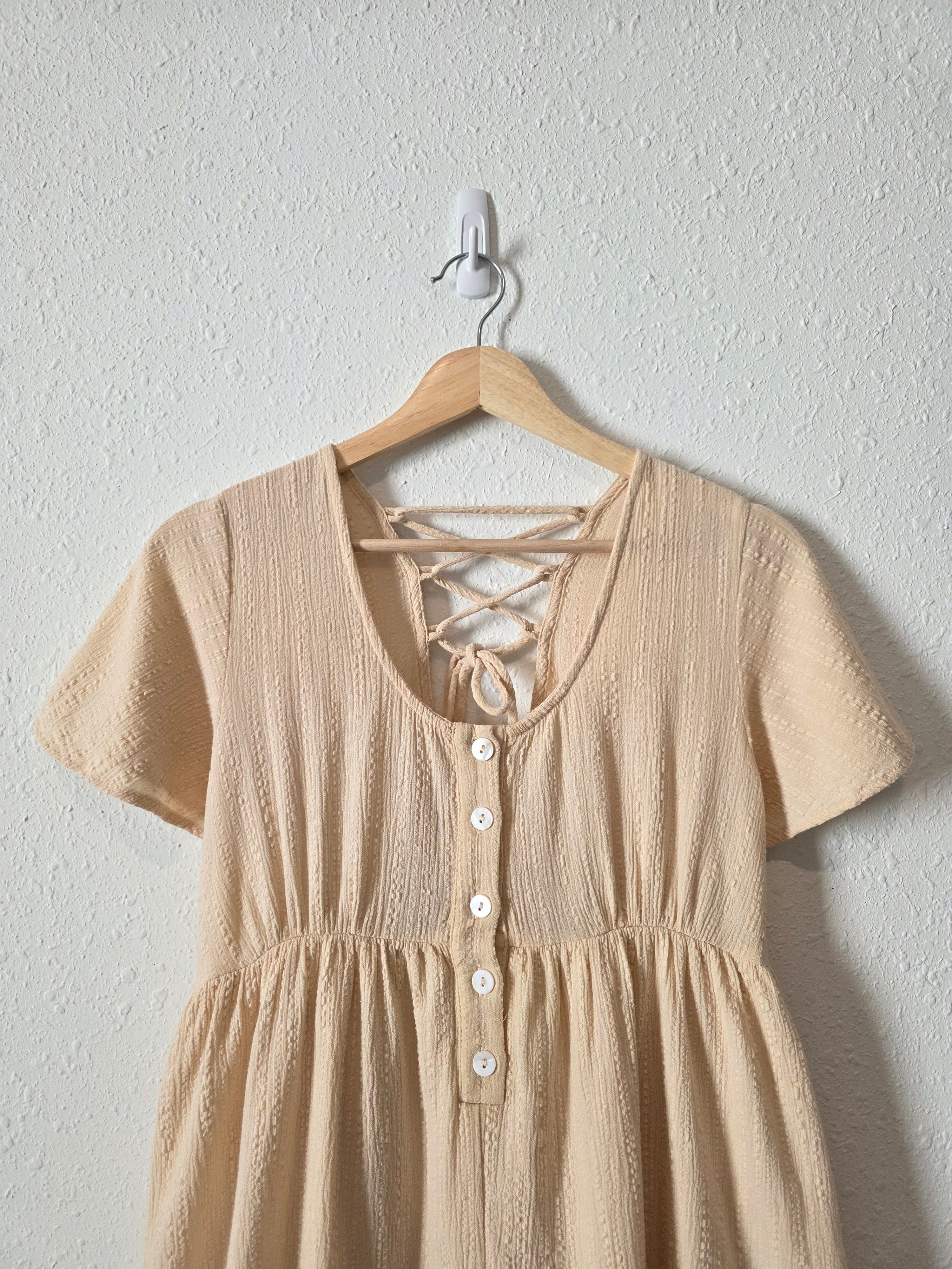 Promesa Textured Cotton Dress (S)