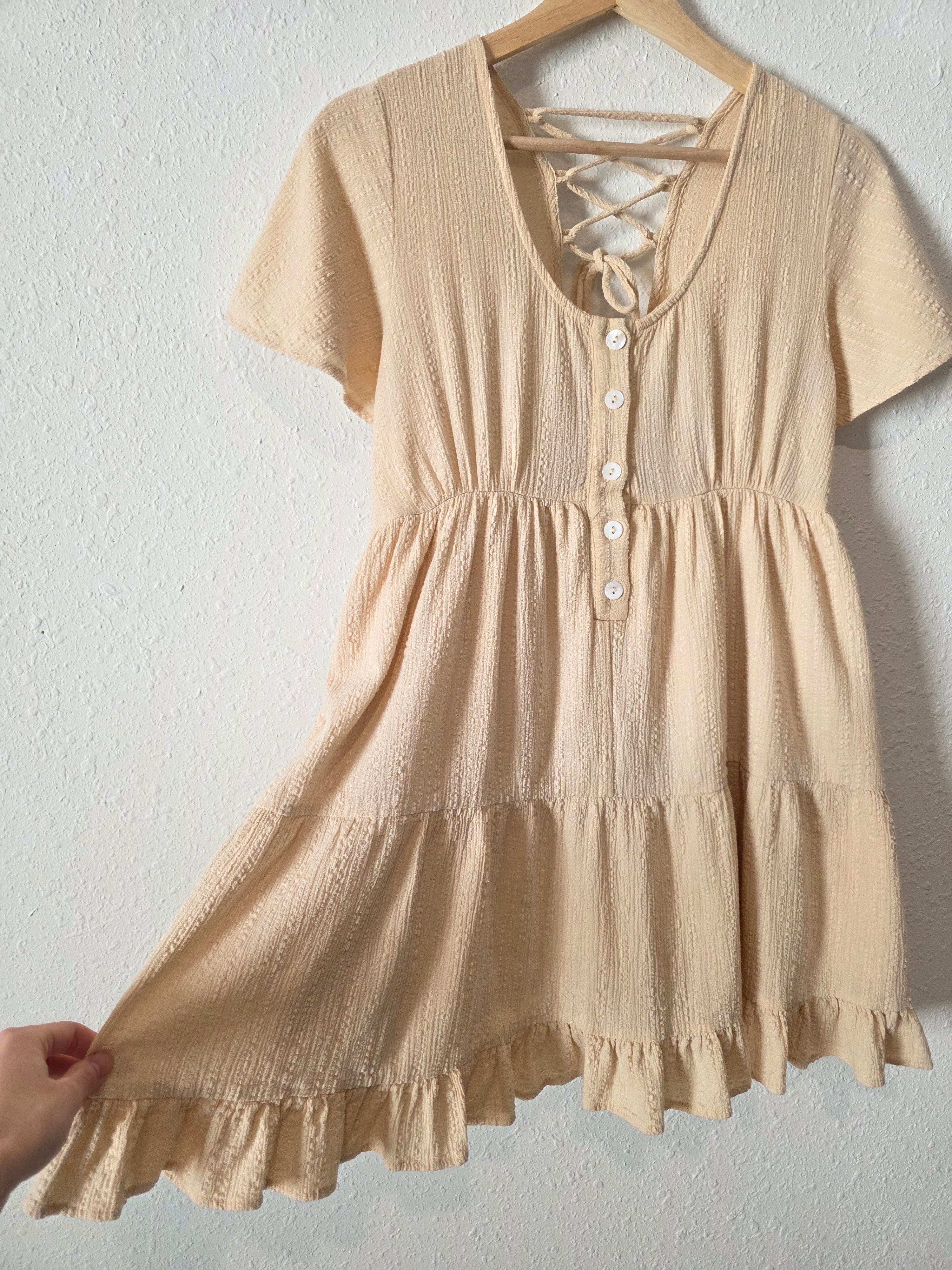 Promesa Textured Cotton Dress (S)