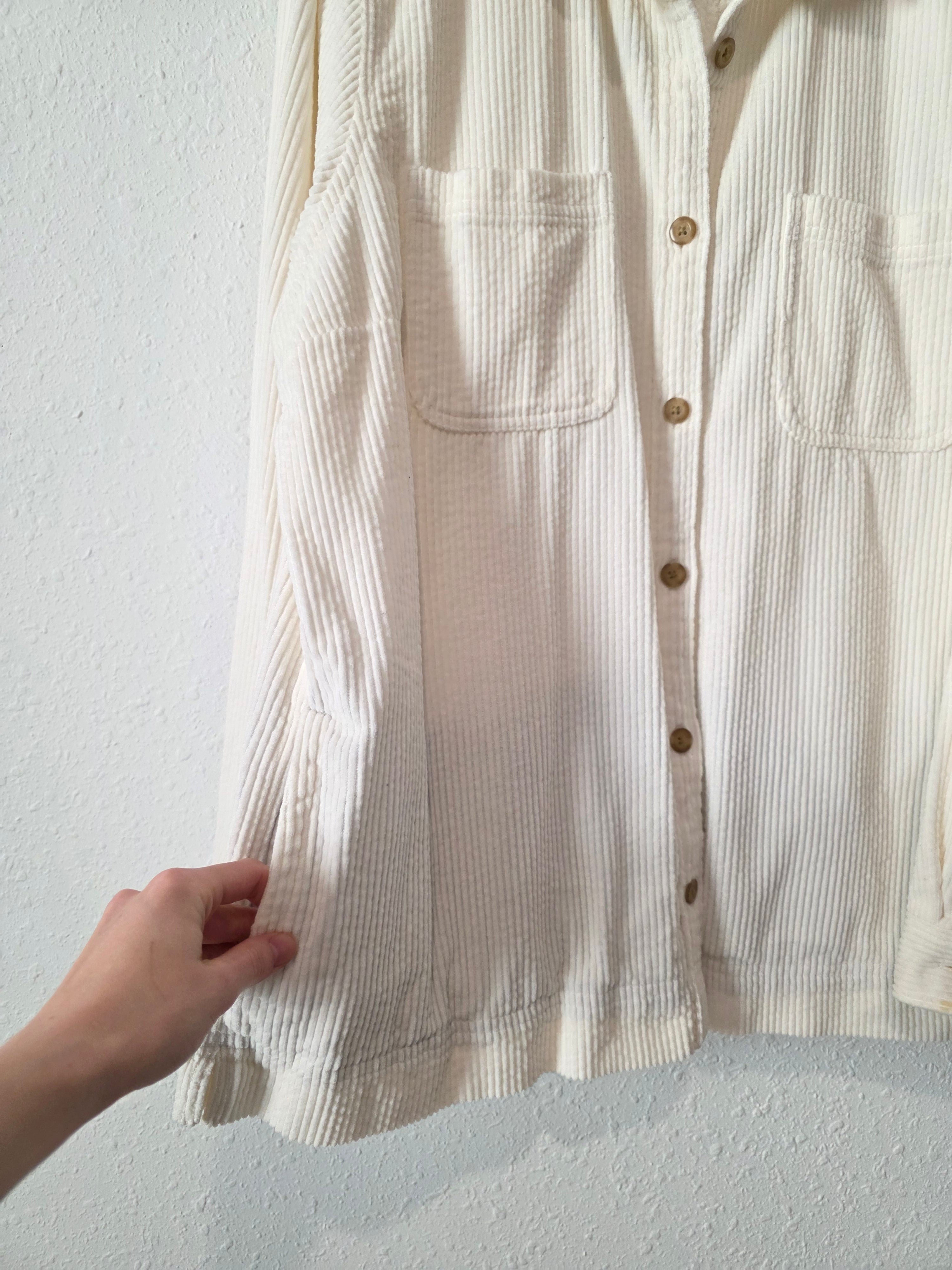 LL Bean Corduroy Button Up (XL)