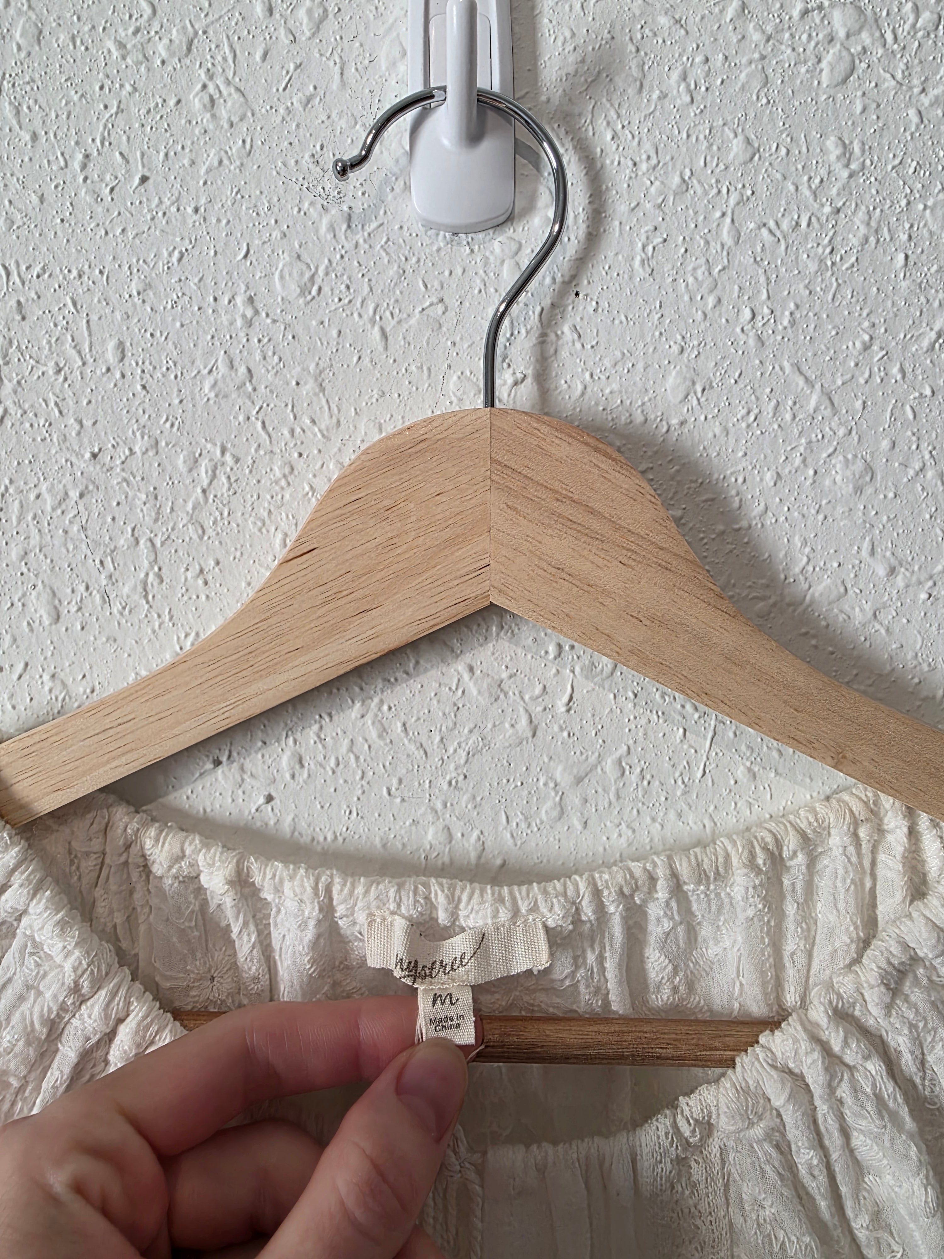 Embroidered Cotton Blouse (M)